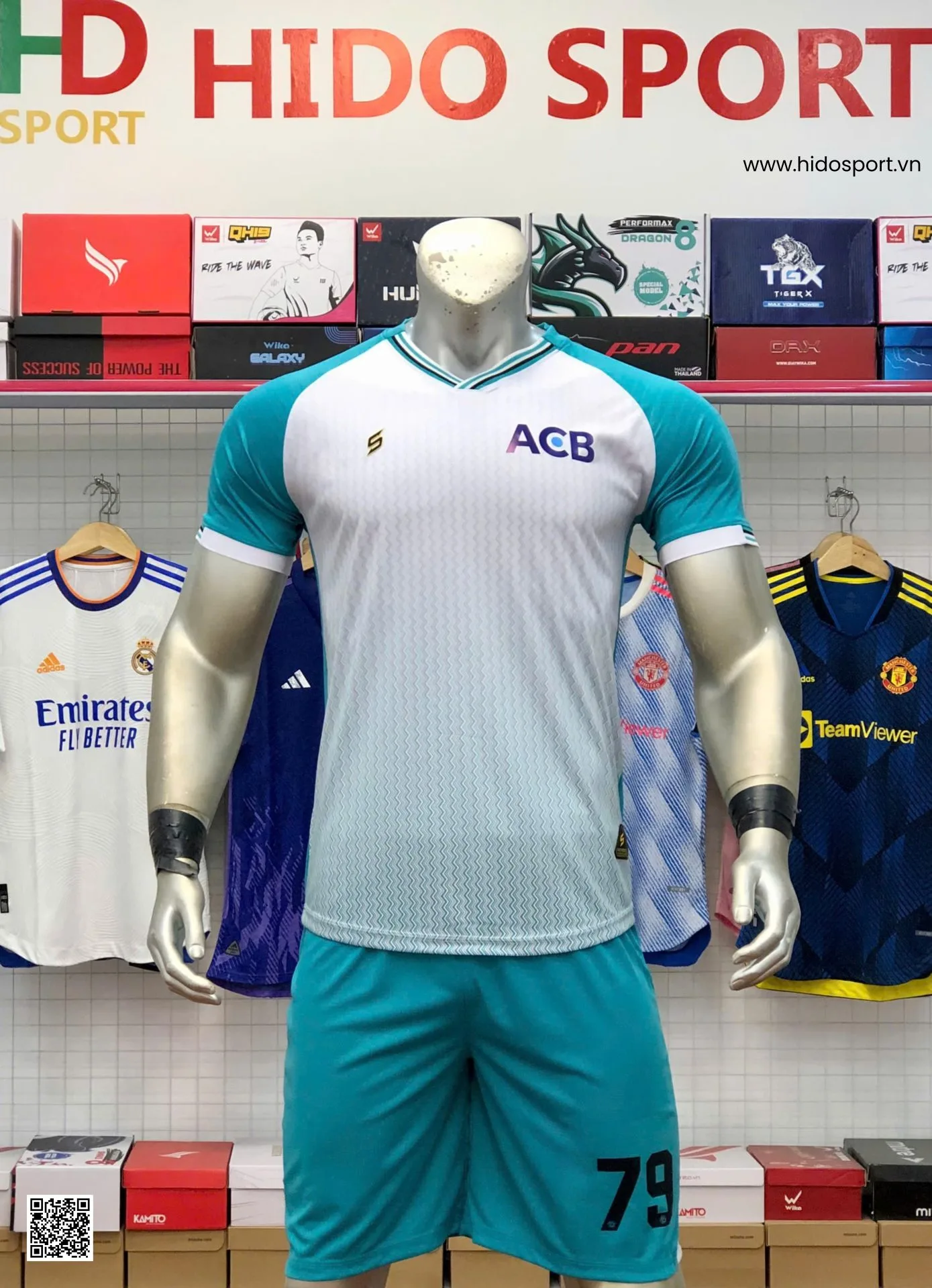 Đồng Phục Thể Thao Ngân hàng TMCP Á Châu ACB 2026 Đặt In Theo Yêu Cầu - HIDO SPORT