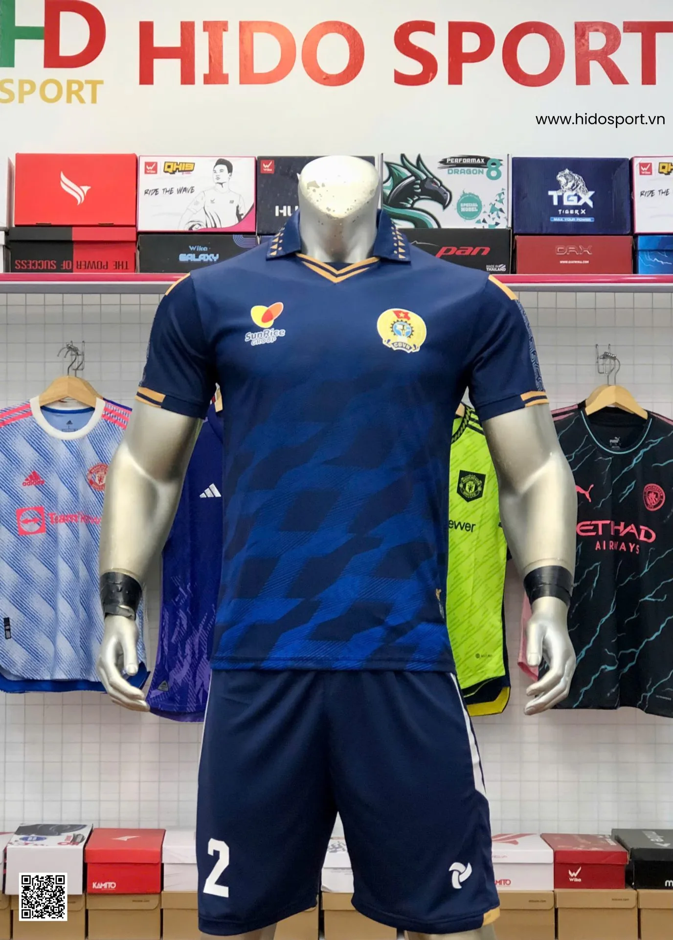 Đồng Phục Thể Thao SunRice Group 2026 Đặt In Theo Yêu Cầu - HIDO SPORT