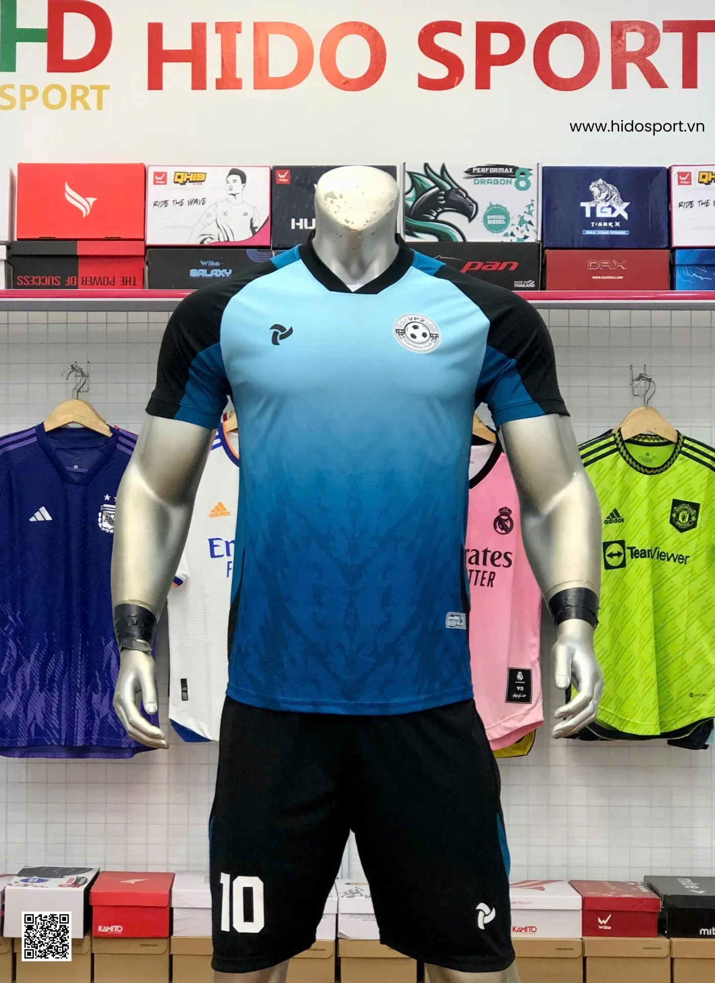 Đồng Phục Thể Thao VP2 FC 2026 Đặt In Theo Yêu Cầu - HIDO SPORT