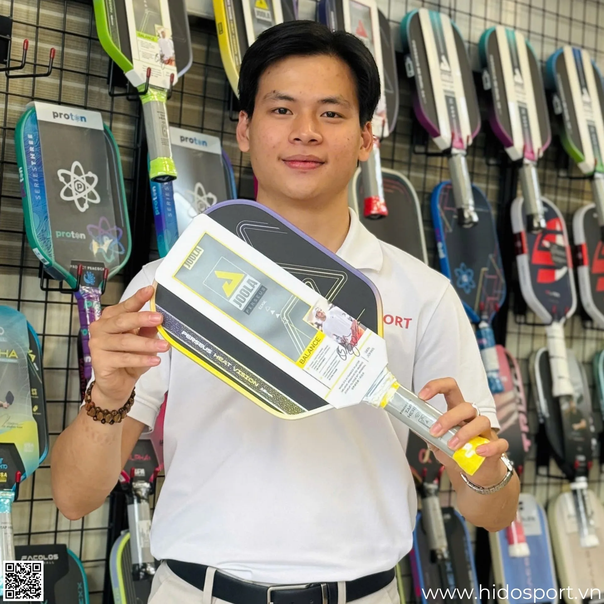 Vot Pickleball Joola Heat Vision 16mm Hinh Anh Thuc Te 0006