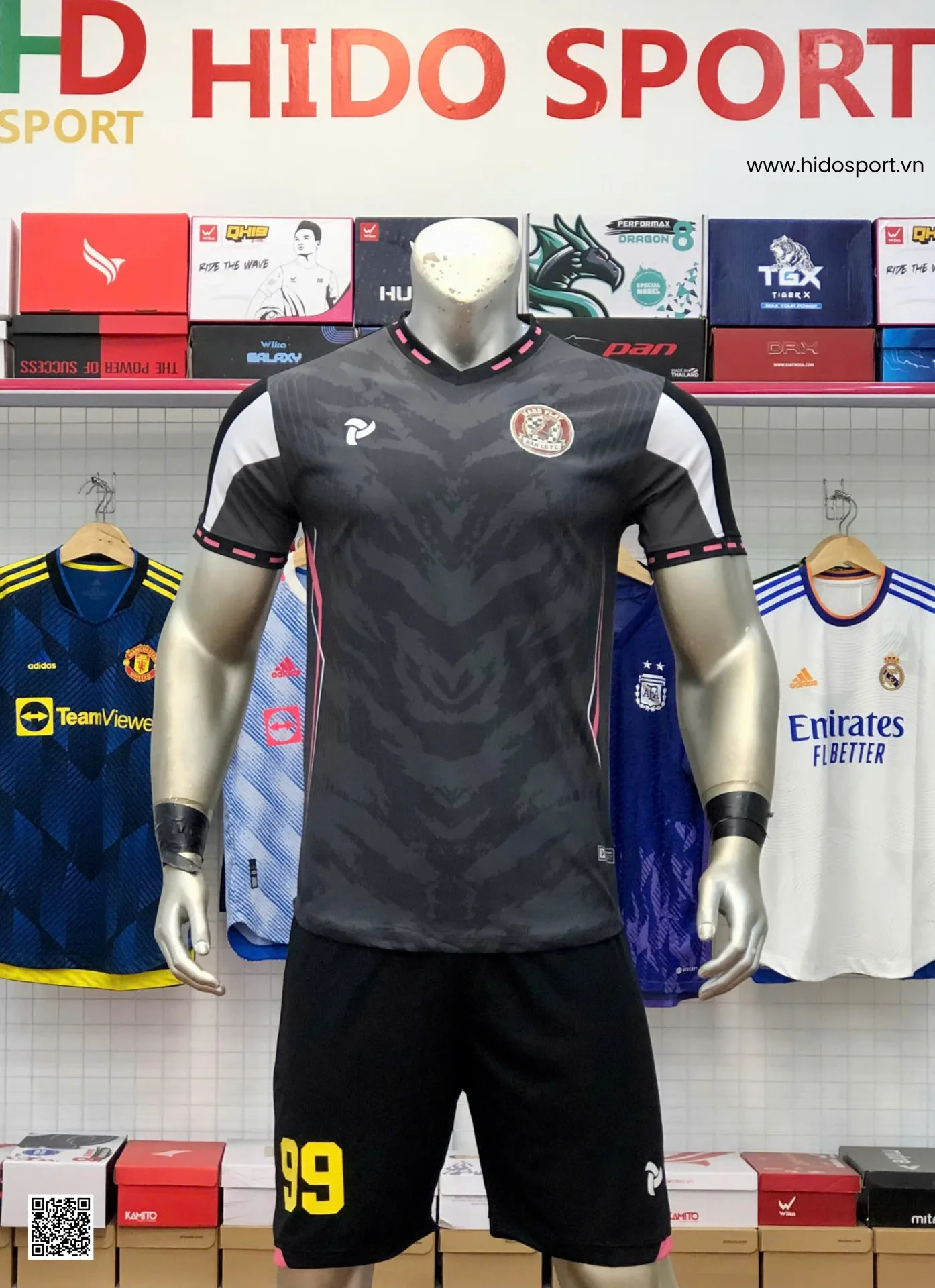 Đồng Phục Thể Thao Bàn Cờ FC 2026 Đặt In Theo Yêu Cầu - HIDO SPORT