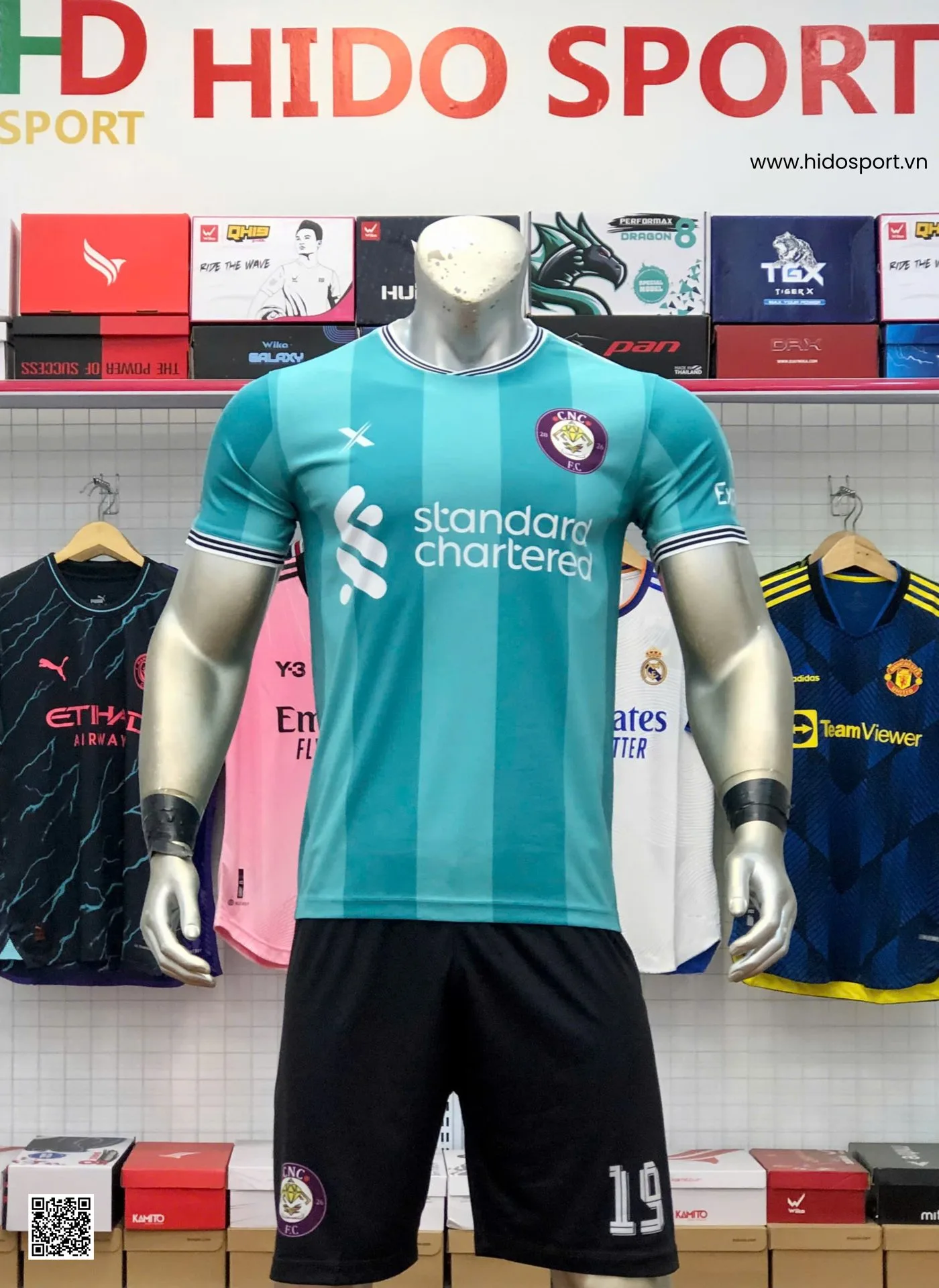 Đồng Phục Thể Thao CNC FC 2026 Đặt In Theo Yêu Cầu - HIDO SPORT