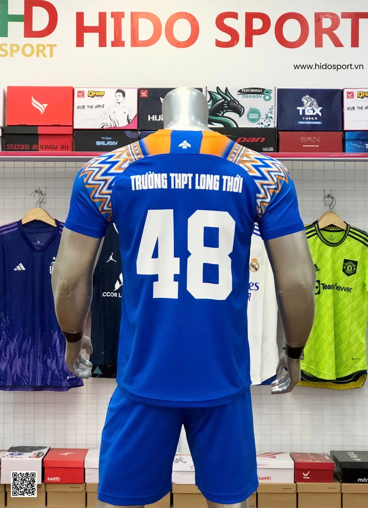 Đồng Phục Thể Thao Trường THPT Long Thới 2026 - 2