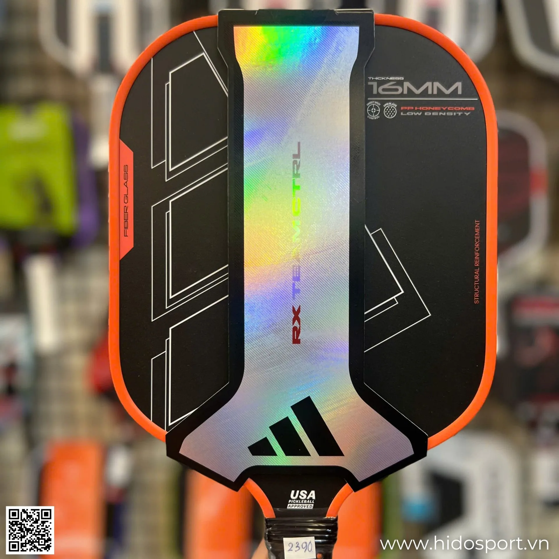 Vot Pickleball Adidas Rx Team Ctrl Hinh Anh Doc Quyen Tai Hido Sport 02