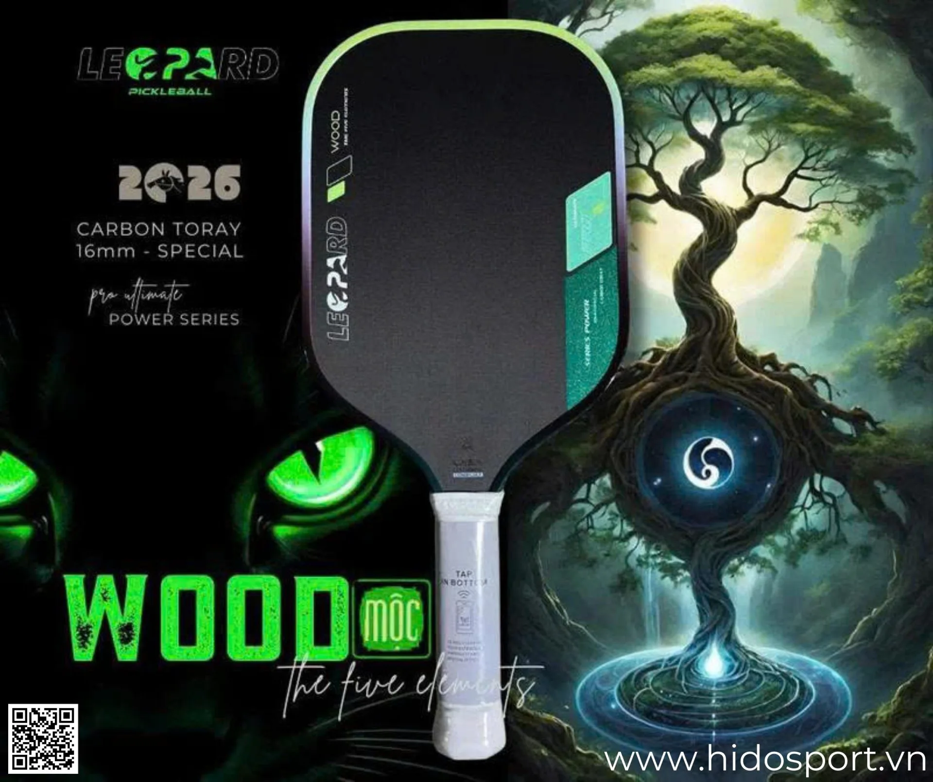 Vot Pickleball Leopard Power Series Ngu Hanh 2026 01