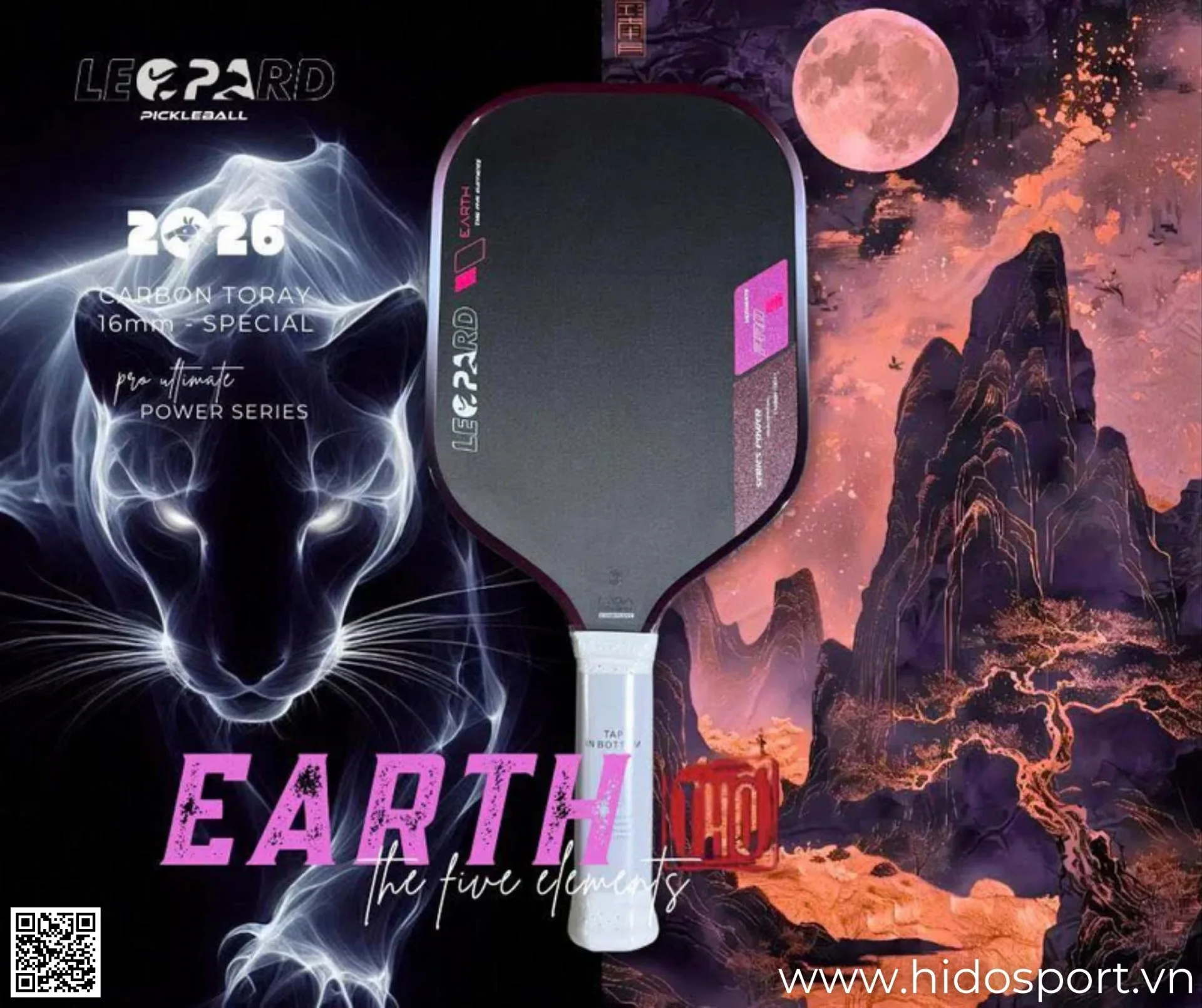 Vot Pickleball Leopard Power Series Ngu Hanh 2026 02