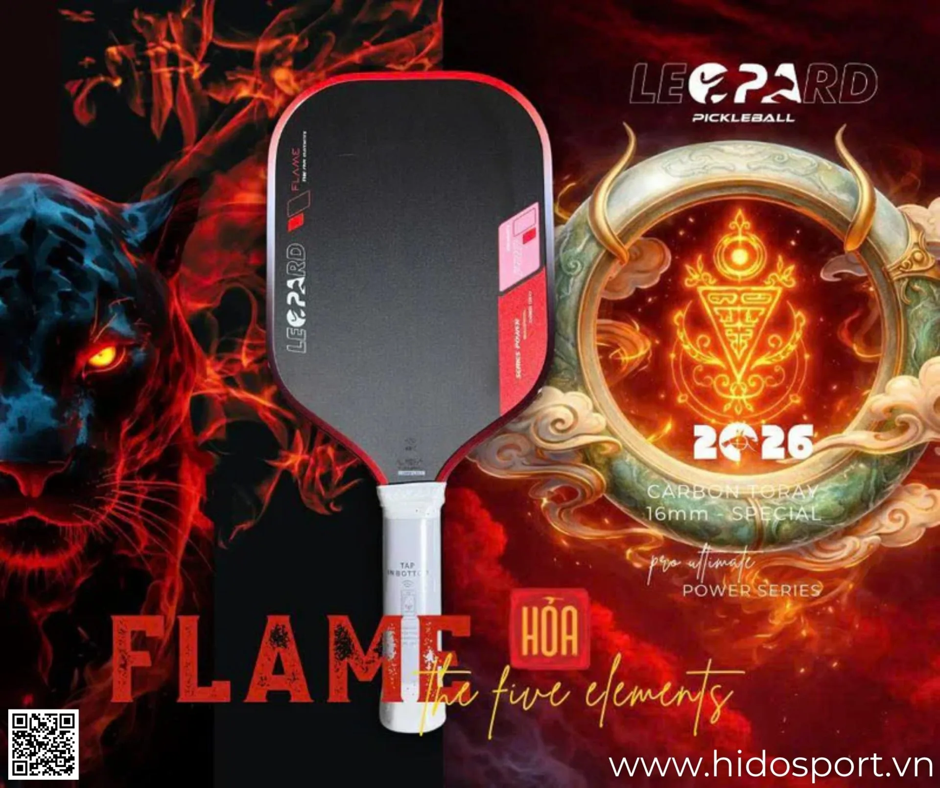 Vot Pickleball Leopard Power Series Ngu Hanh 2026 04