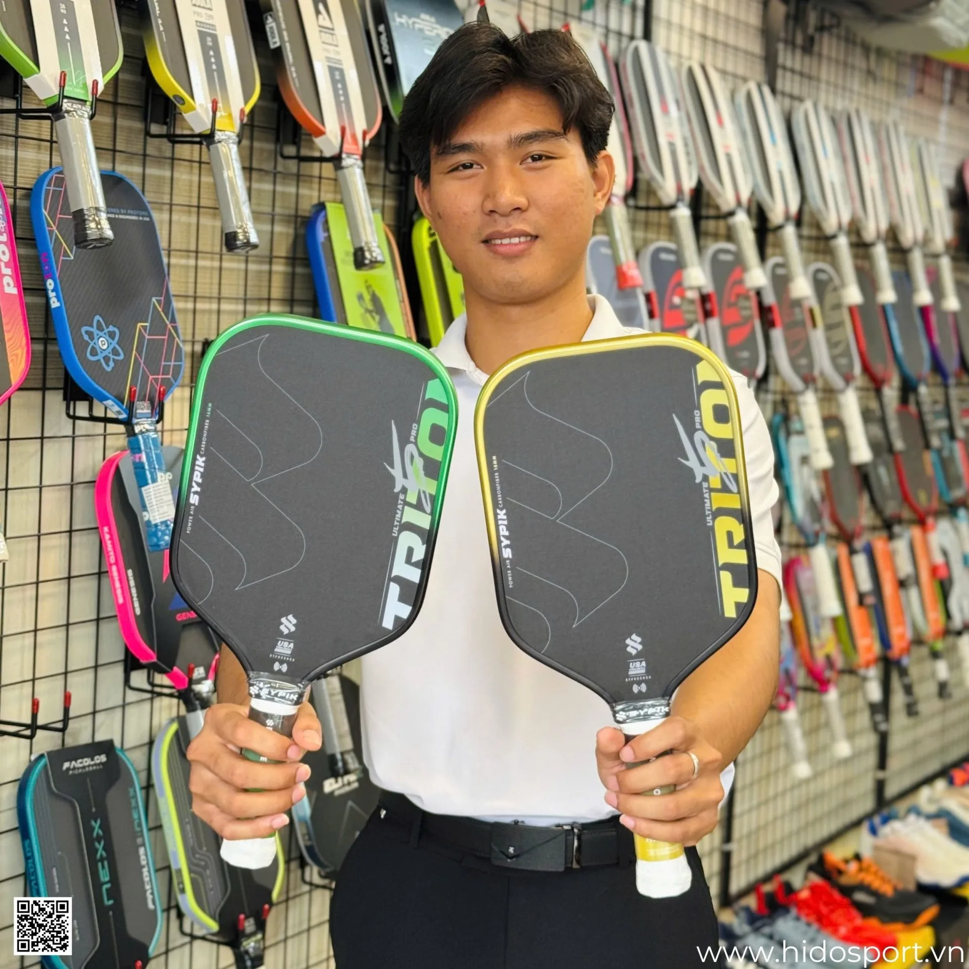 Vot Pickleball Sypik Triton 5 Pro Ultimate Tour Hinh 111