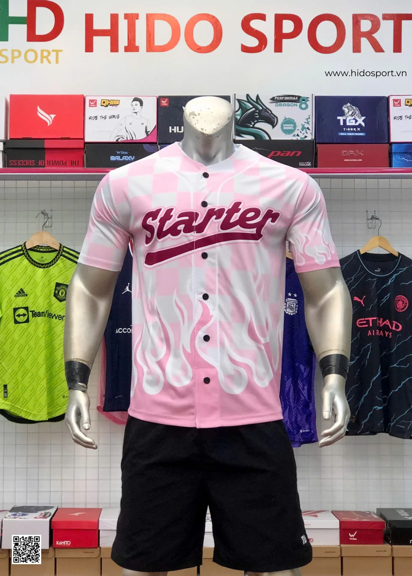 Áo Thể Thao Bóng Chày 2026 Đặt May Theo Yêu Cầu - HIDO SPORT