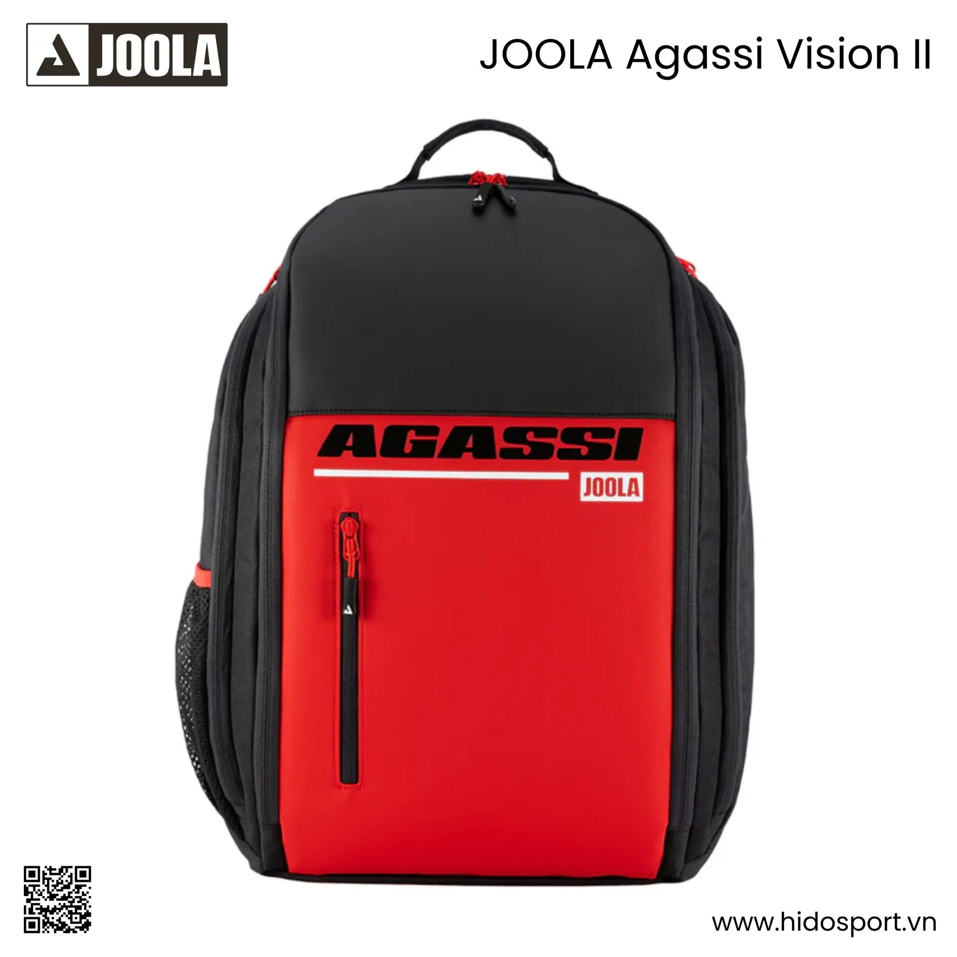 Balo Pickleball JOOLA Agassi Vision II Backpack Chính Hãng 2026 - HIDO SPORT