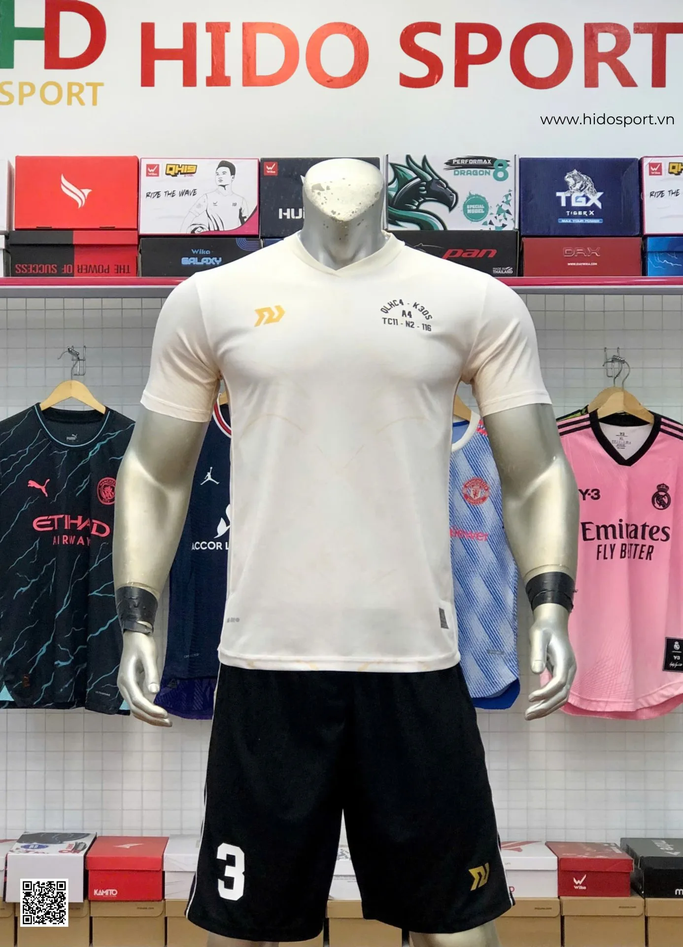 Đồng Phục Thể Thao A4-QLHC4-K30S 2026 Đặt In Theo Yêu Cầu - HIDO SPORT