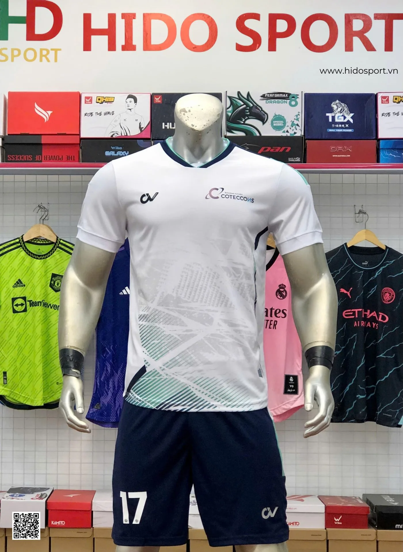 Đồng Phục Thể Thao Công ty CP Xây dựng Coteccons 2026 Đặt In Theo Yêu Cầu - HIDO SPORT