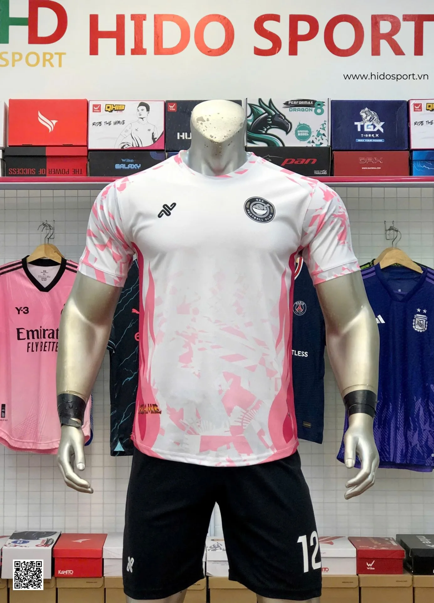 Đồng Phục Thể Thao FC GEX 2026 Đặt In Theo Yêu Cầu - HIDO SPORT