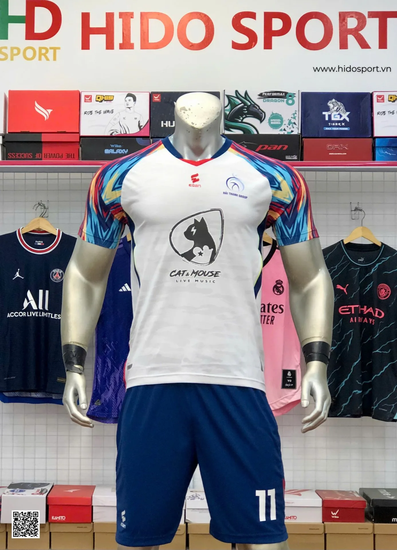 Đồng Phục Thể Thao Hải Thanh Group 2026 Đặt In Theo Yêu Cầu - HIDO SPORT