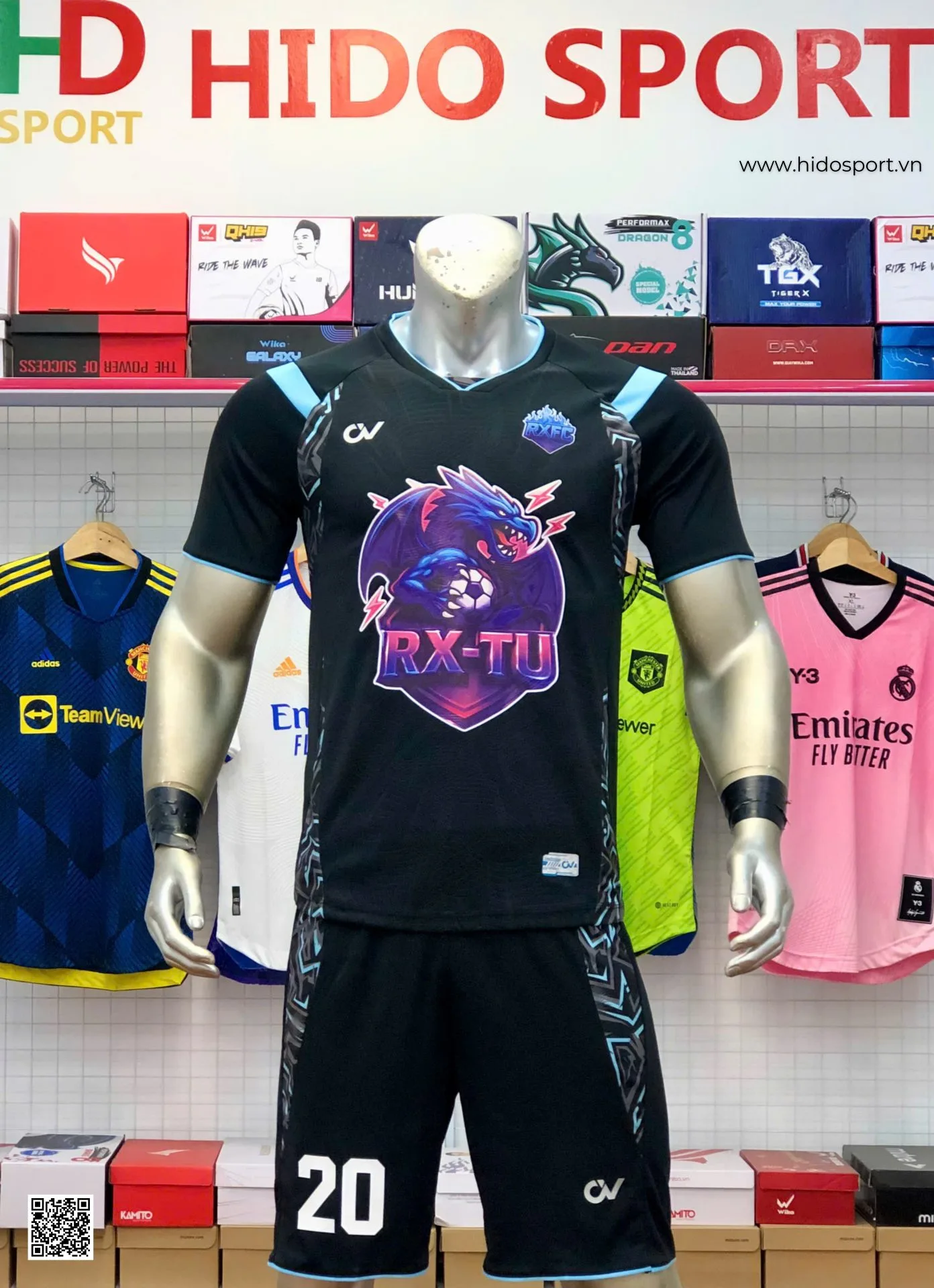 Đồng Phục Thể Thao RXFC 2026 Đặt In Theo Yêu Cầu - HIDO SPORT