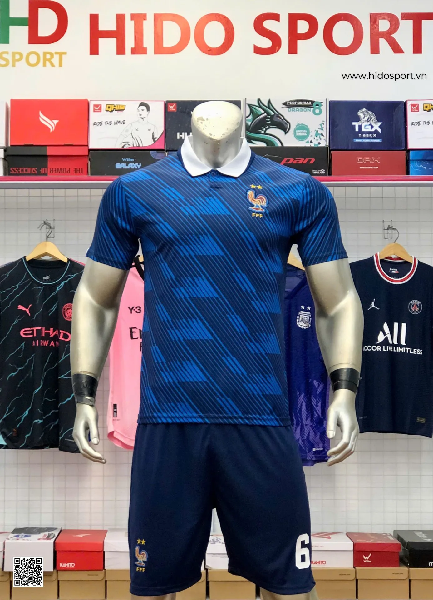 Đồng Phục Thể Thao Sáu Phong Phụ Tùng Xe Máy 2026 Đặt In Theo Yêu Cầu - HIDO SPORT