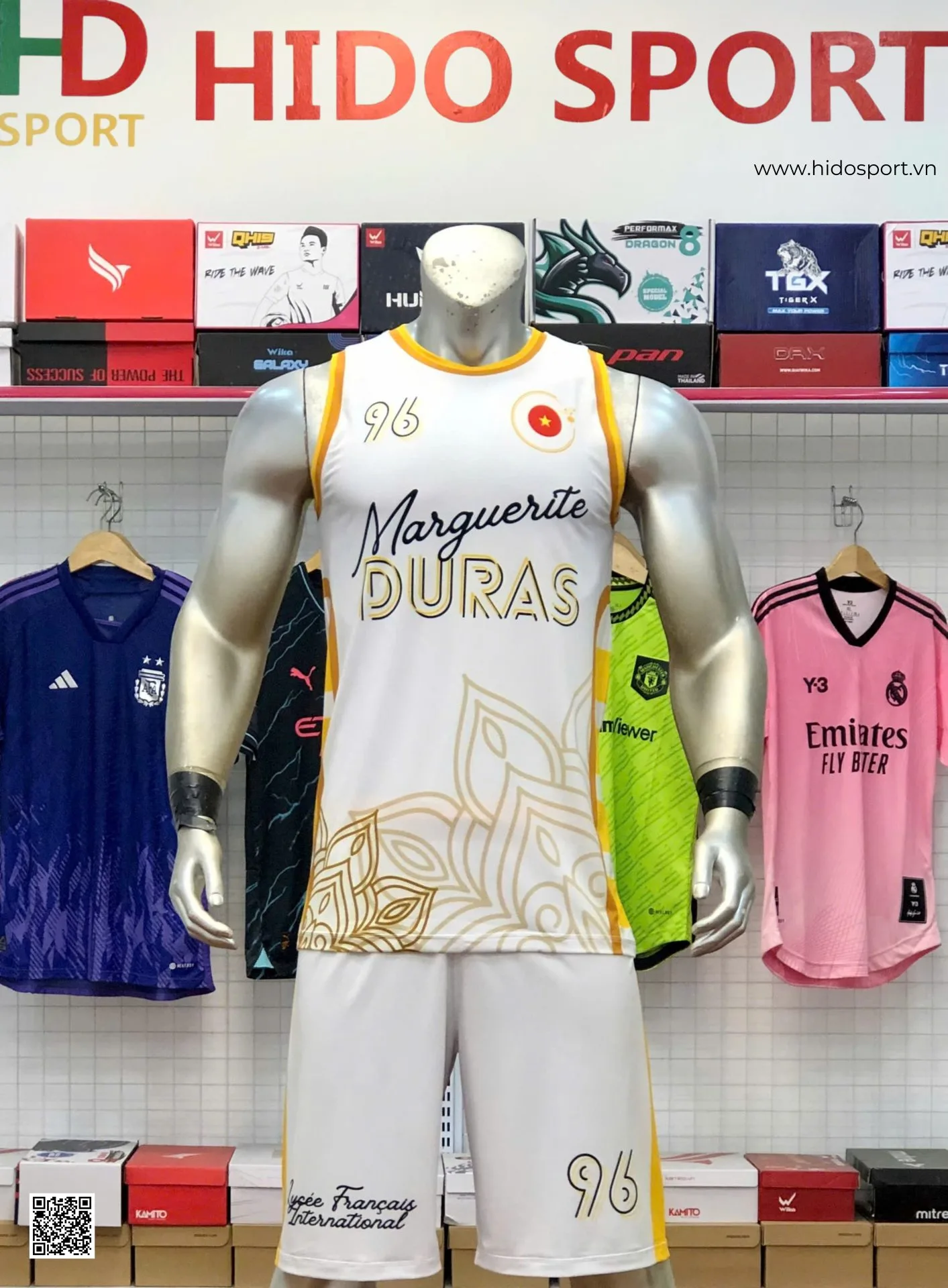 Đồng Phục Thể Thao Trường Quốc tế Pháp Marguerite Duras 2026 Đặt May Theo Yêu Cầu - HIDO SPORT