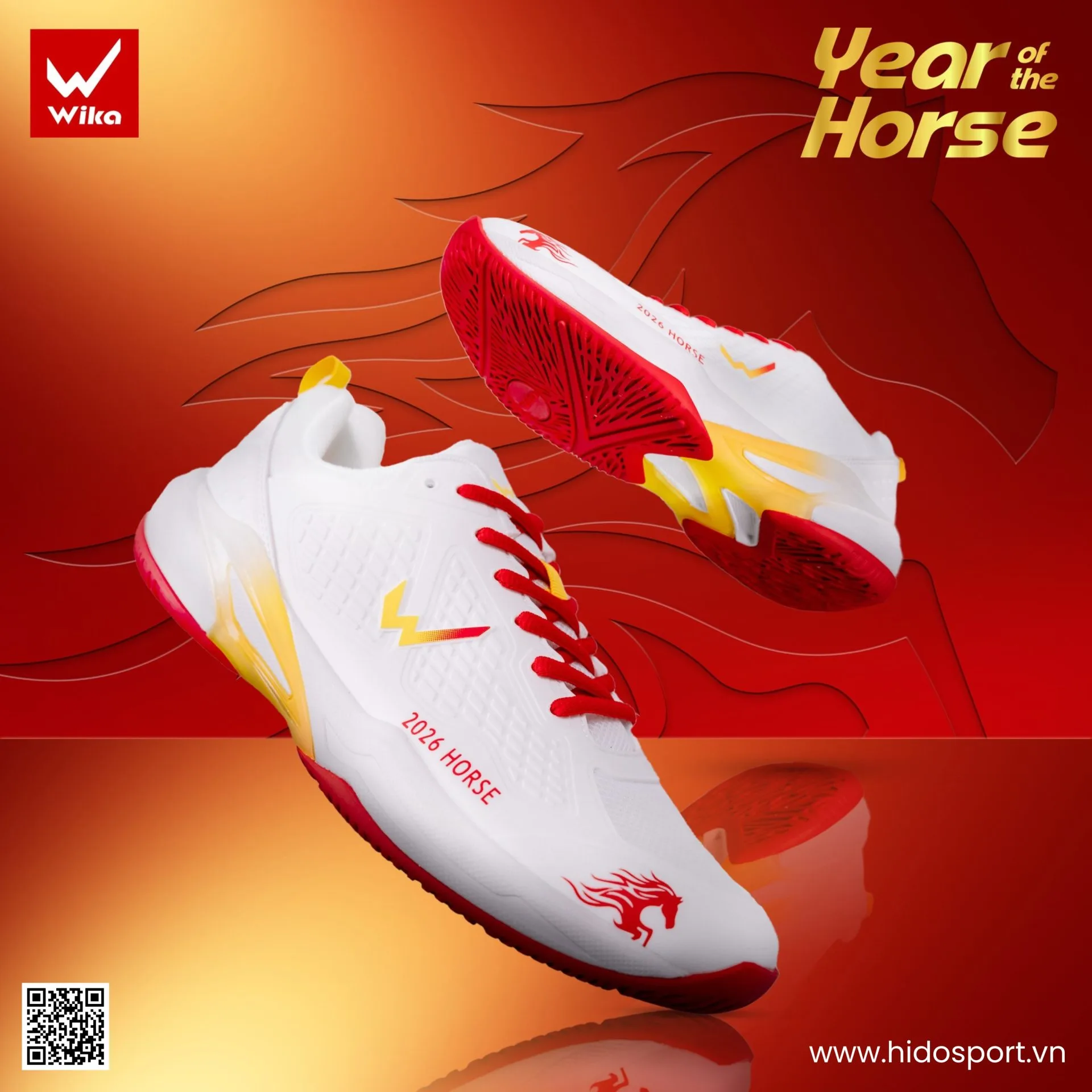 Giày Pickleball Wika Year Of The Horse Chính Hãng | Limited Edition - 1