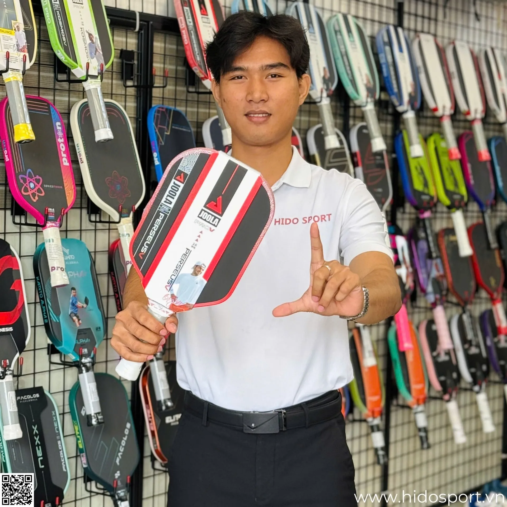 Joola Perseus Pro V Ben Johns Blaze Red 14mm Hinh Anh Thuc Te 01