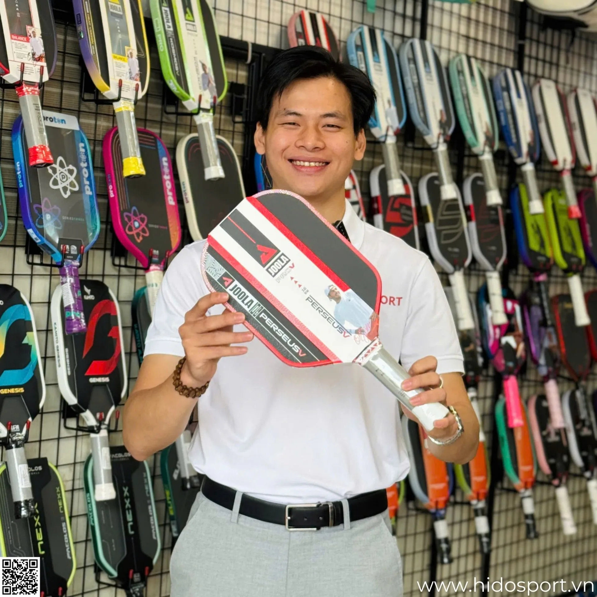 Joola Perseus Pro V Ben Johns Blaze Red 16mm Hinh Anh Thuc Te 01