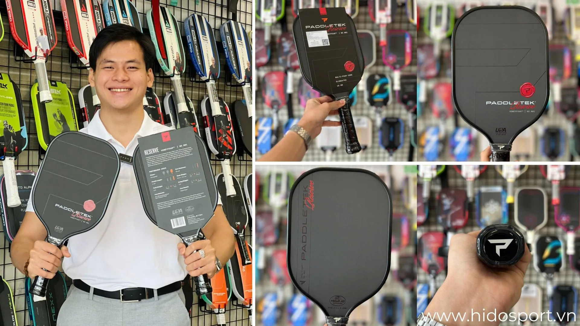 Vot Pickleball Loi Foam 2026 Hinh Anh 5