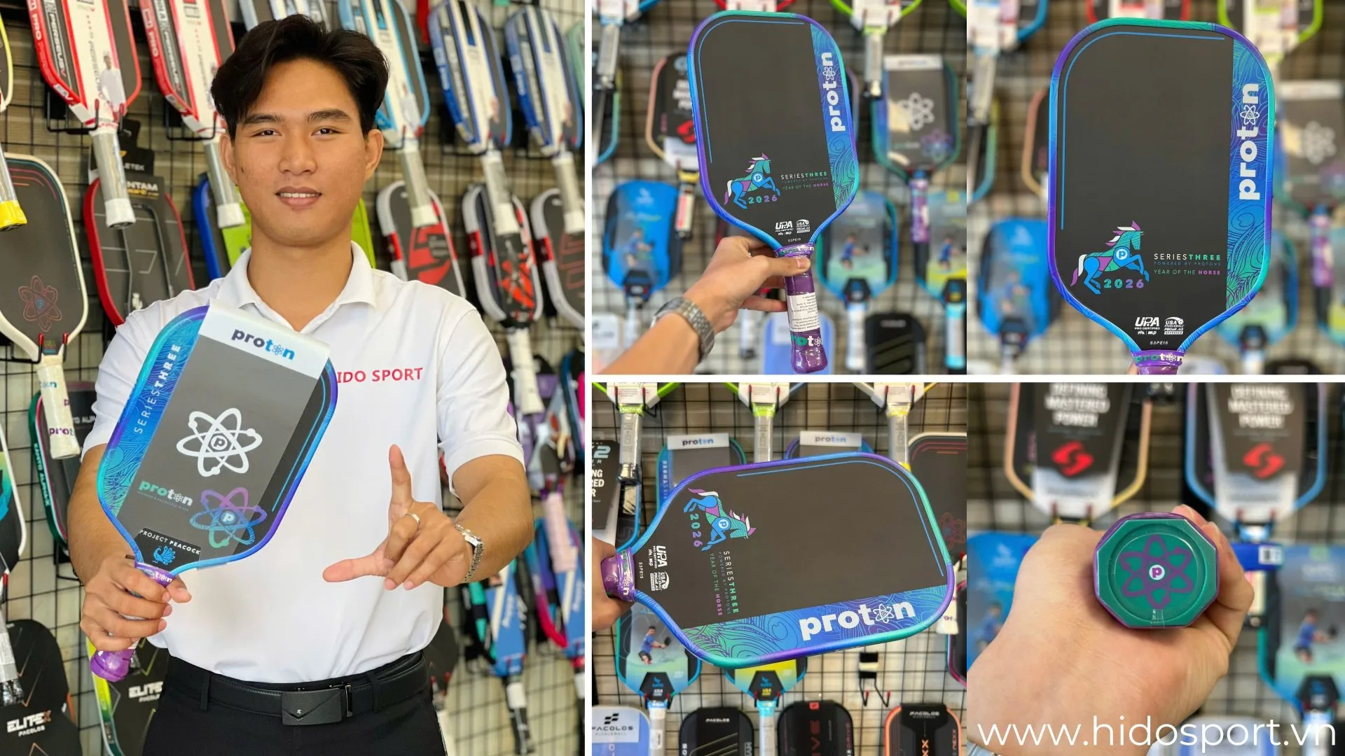 Vot Pickleball Loi Foam 2026 Hinh Anh 6