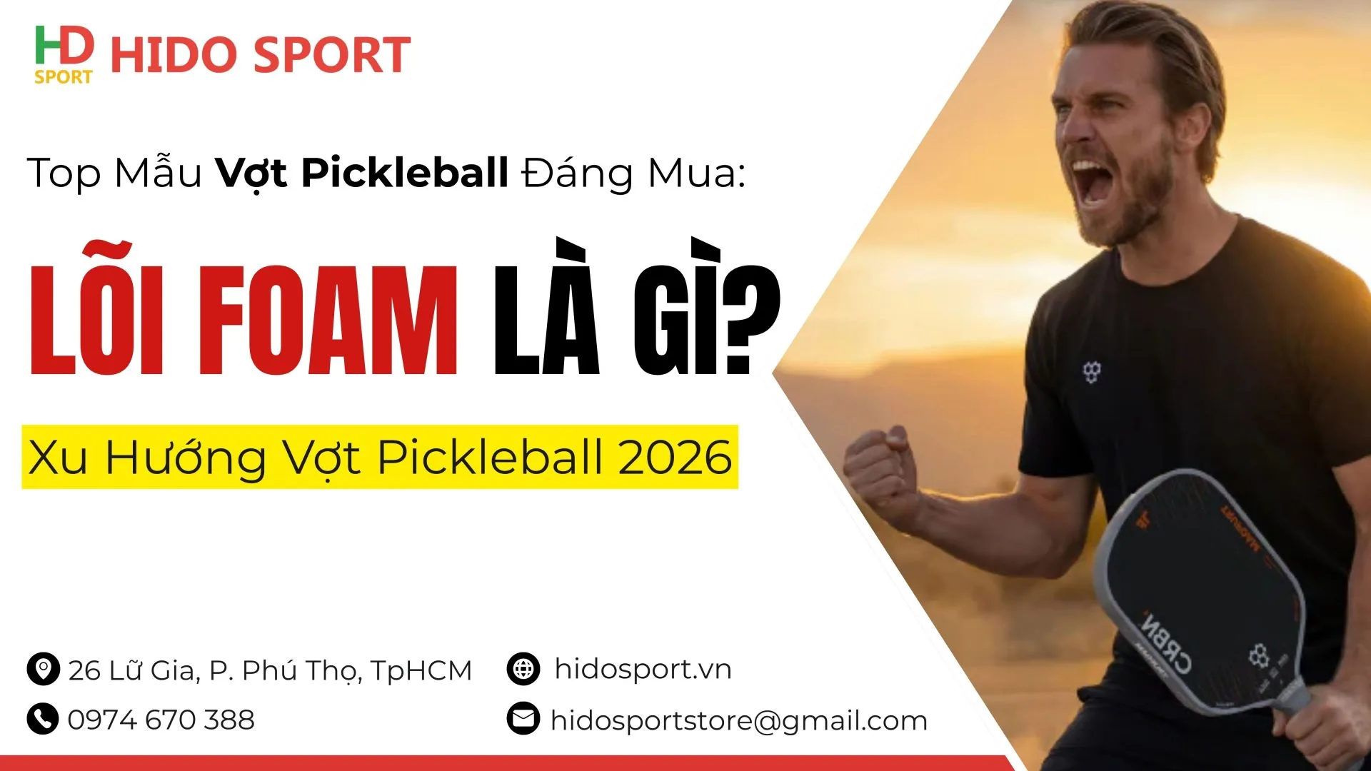 Vot Pickleball Loi Foam 2026