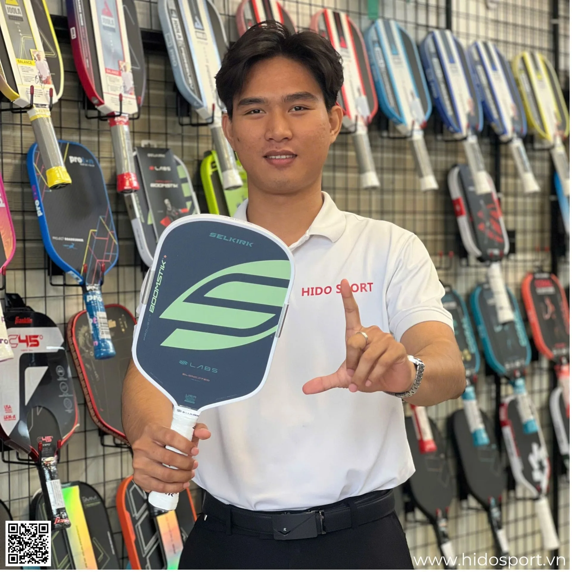 Vot Pickleball Selkirk Boomstik Everglades Hinh Anh 1