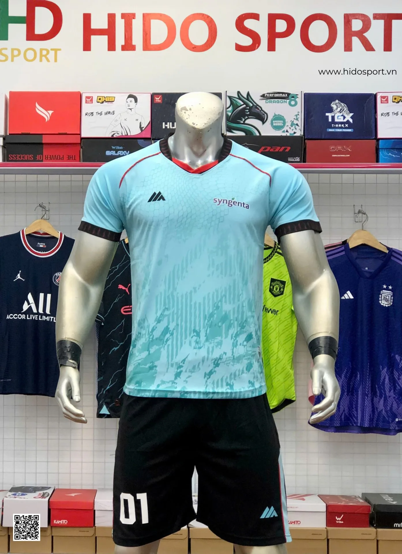 Đồng Phục Thể Thao Công Ty TNHH Syngenta 2026 Đặt In Theo Yêu Cầu - HIDO SPORT