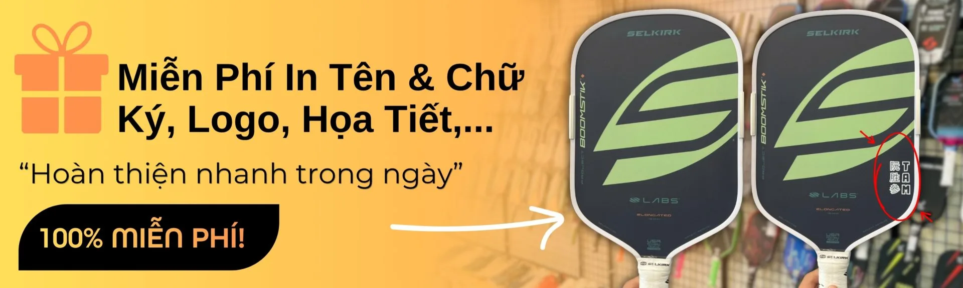 Miễn Phí In Selkirk Boomstik Xanh Mattcha Tai Hido Sport 01