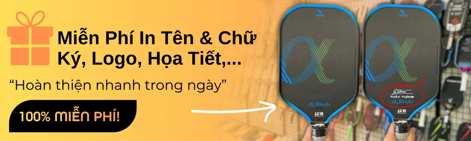 Vot Pickleball Kamito Alpha 2 Ly Hoang Nam Hinh Anh Thuc Te Tai Hido Sport Mo Ta In Vot Pickleball 02