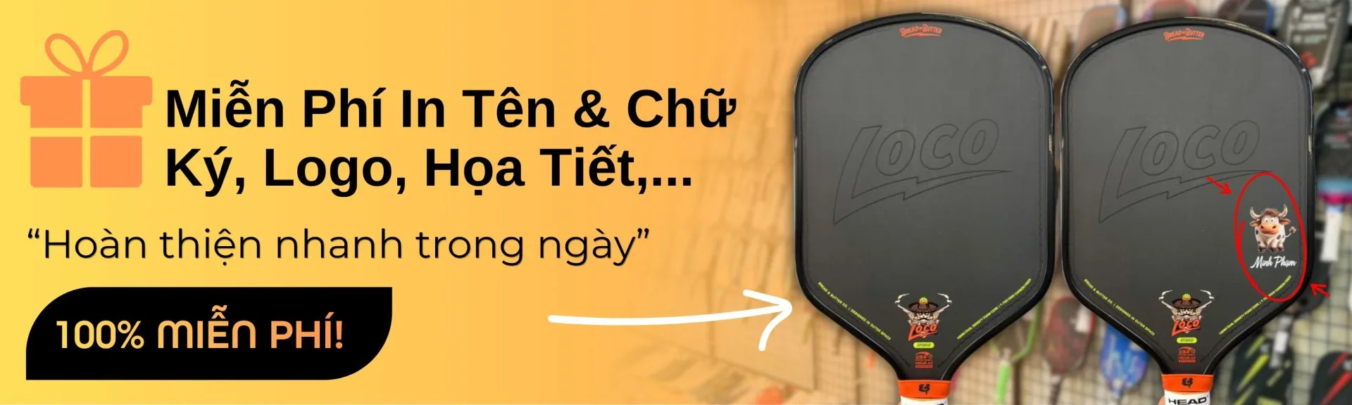 Vot Pickleball Loco Hybrid Hinh Anh Thuc Te Tai Hido Sport Mo Ta In Vot Pickleball 02