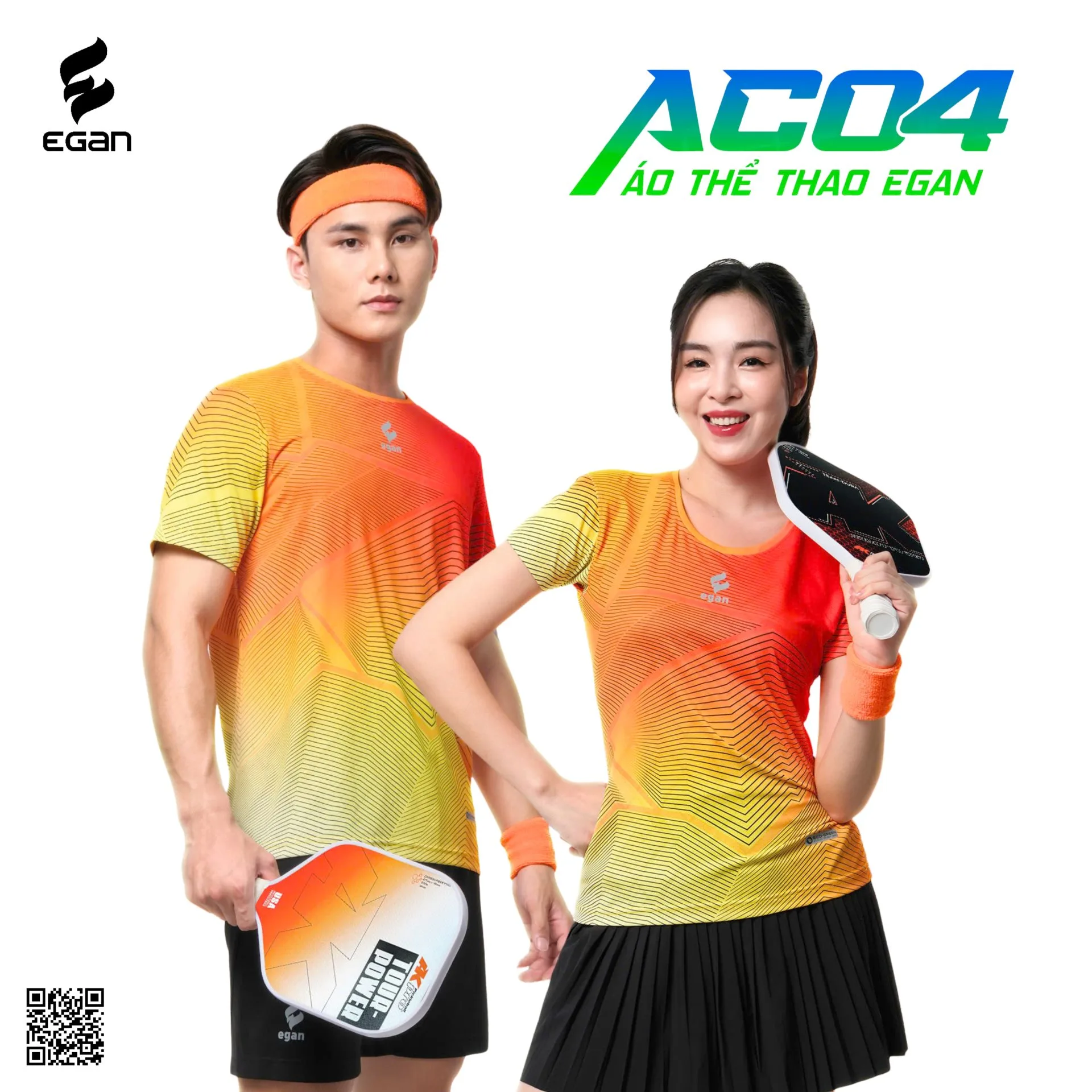 Áo Pickleball Egan AC04 Chính Hãng - HIDO SPORT