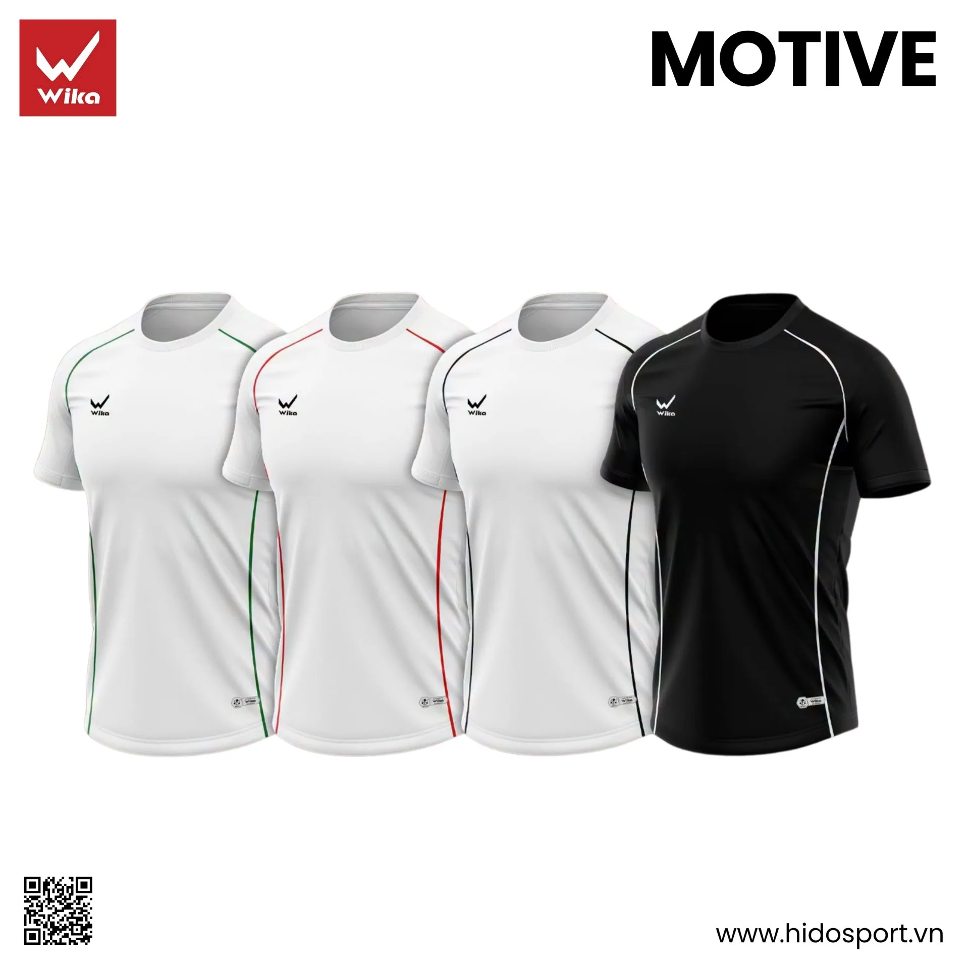 Áo Pickleball Wika Motive Chính Hãng 2026 - HIDO SPORT