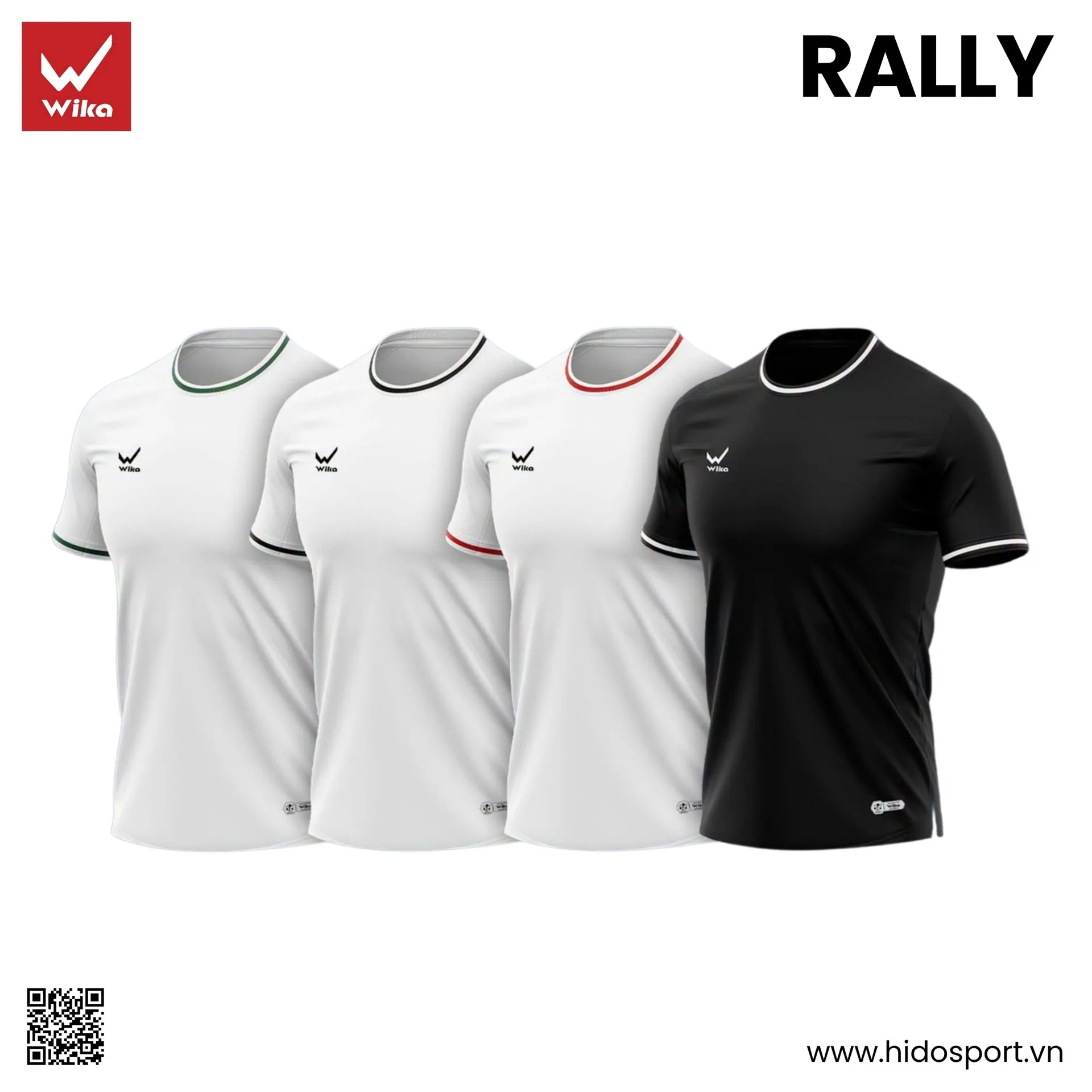 Áo Pickleball Wika Rally Chính Hãng 2026 - HIDO SPORT