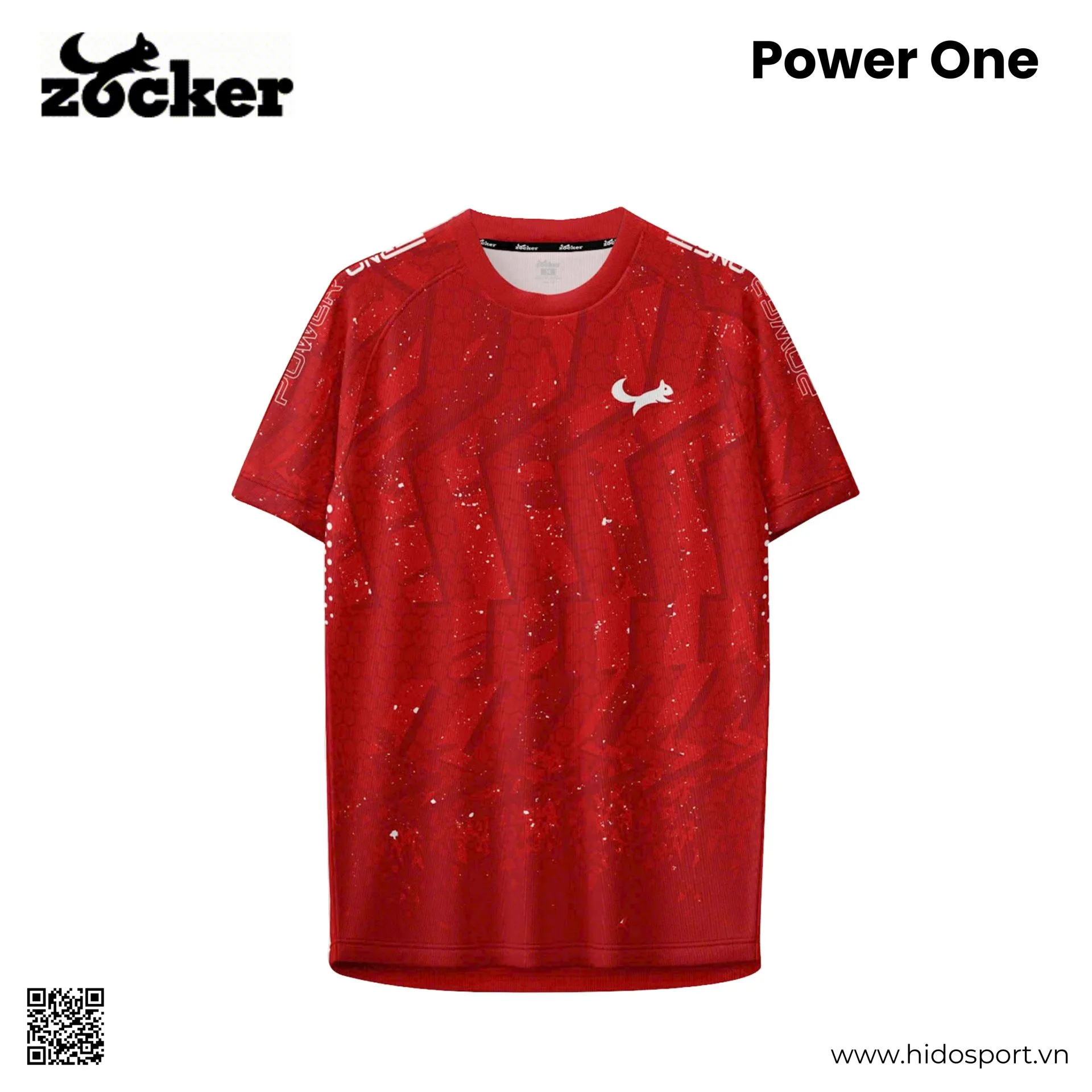Áo Pickleball Zocker Power One Chính Hãng - HIDO SPORT