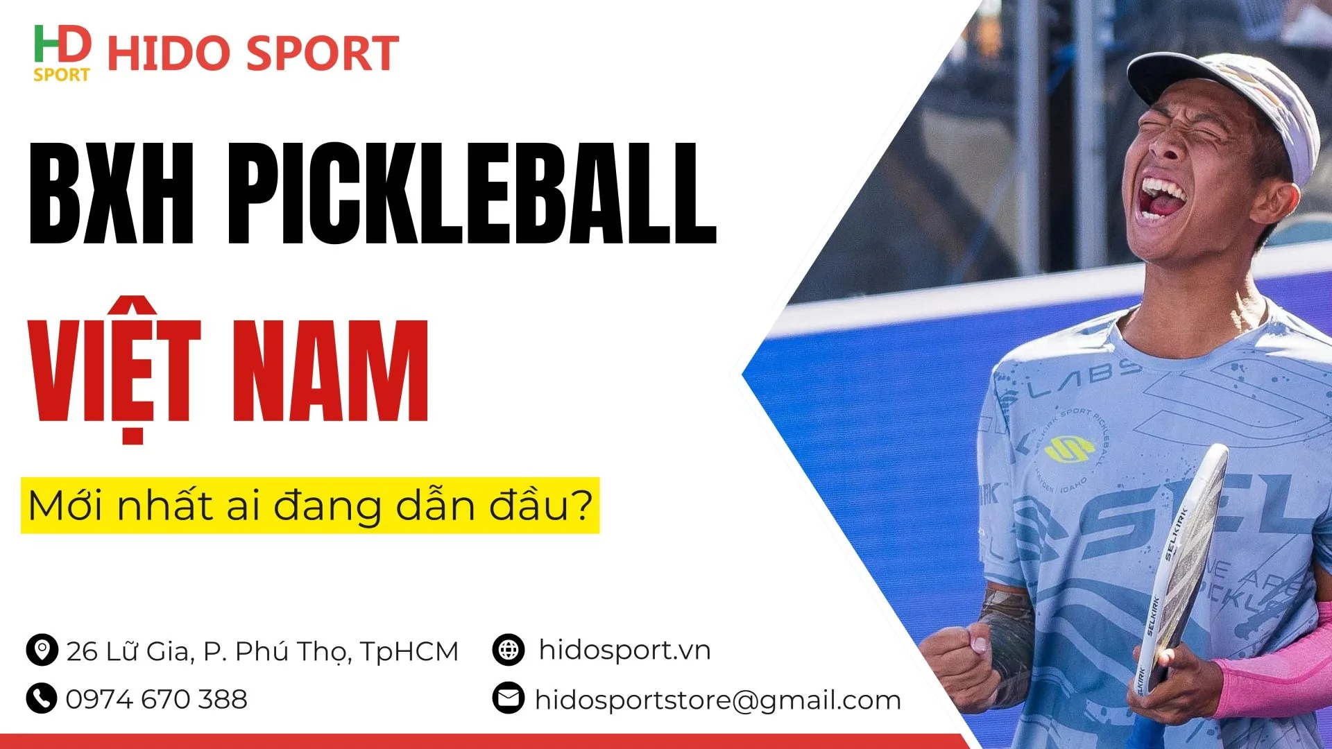 Bang Xep Hang Pickleball Viet Nam