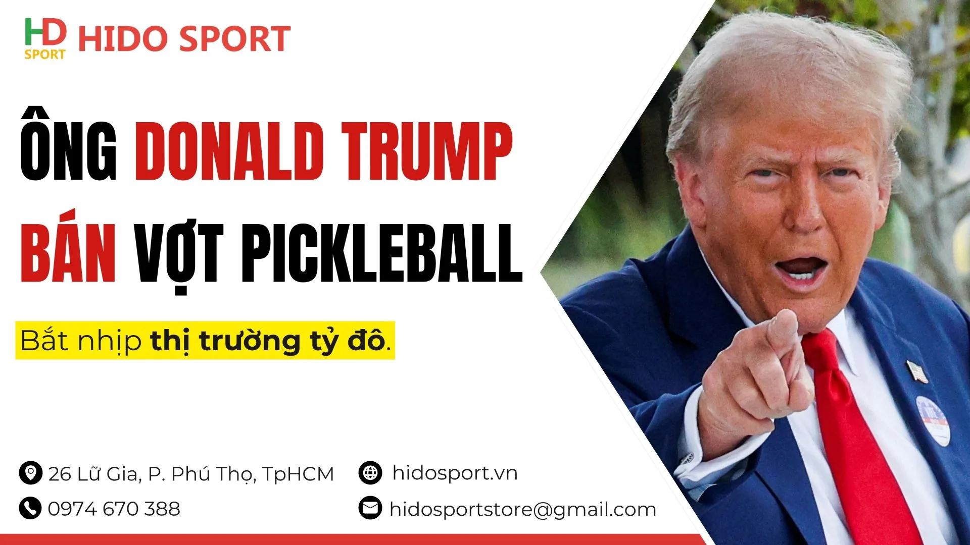 Donald Trump Ban Vot Pickleball
