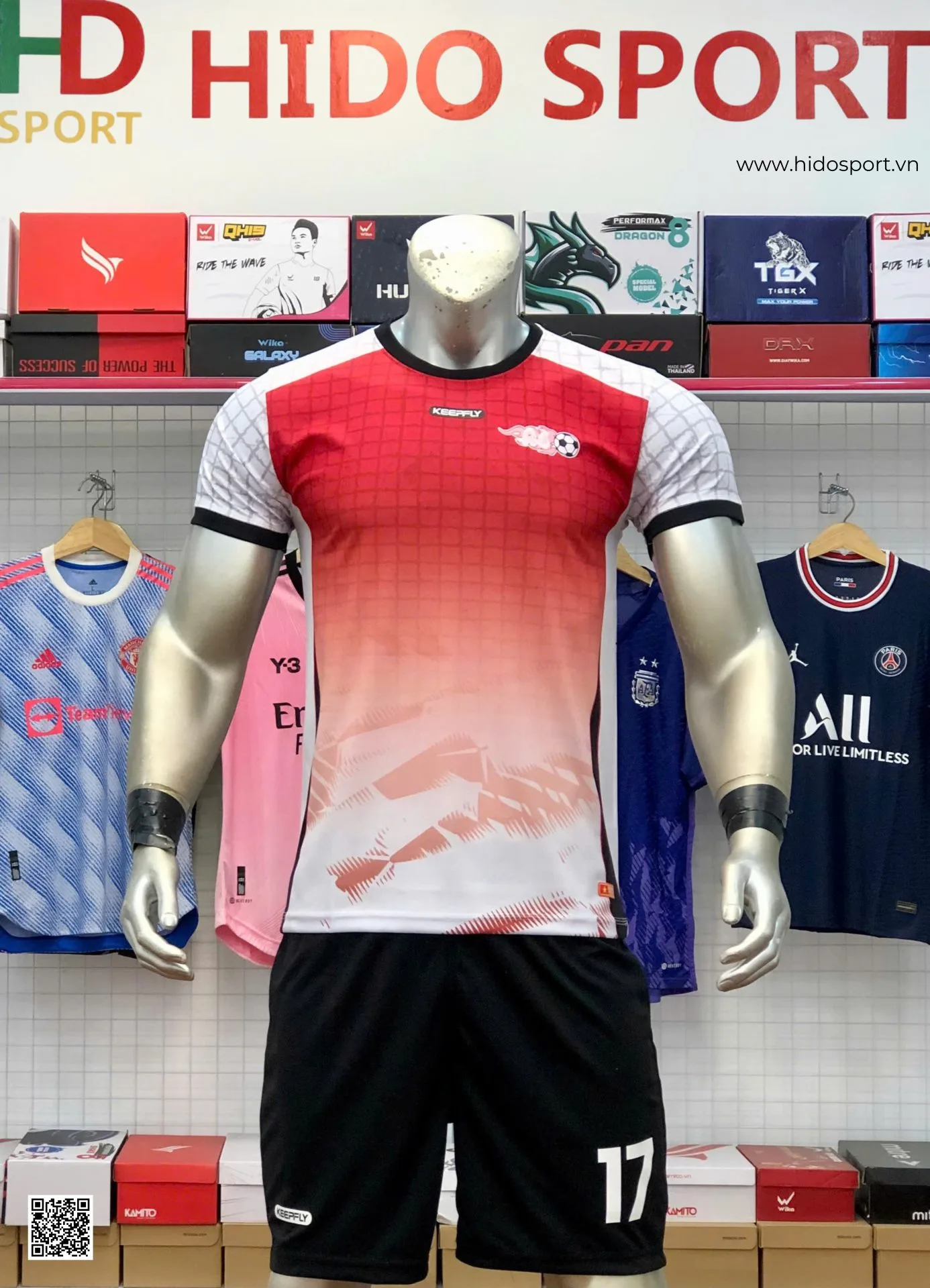 Đồng Phục Thể Thao A6 FC 2026 Đặt In Theo Yêu Cầu - HIDO SPORT