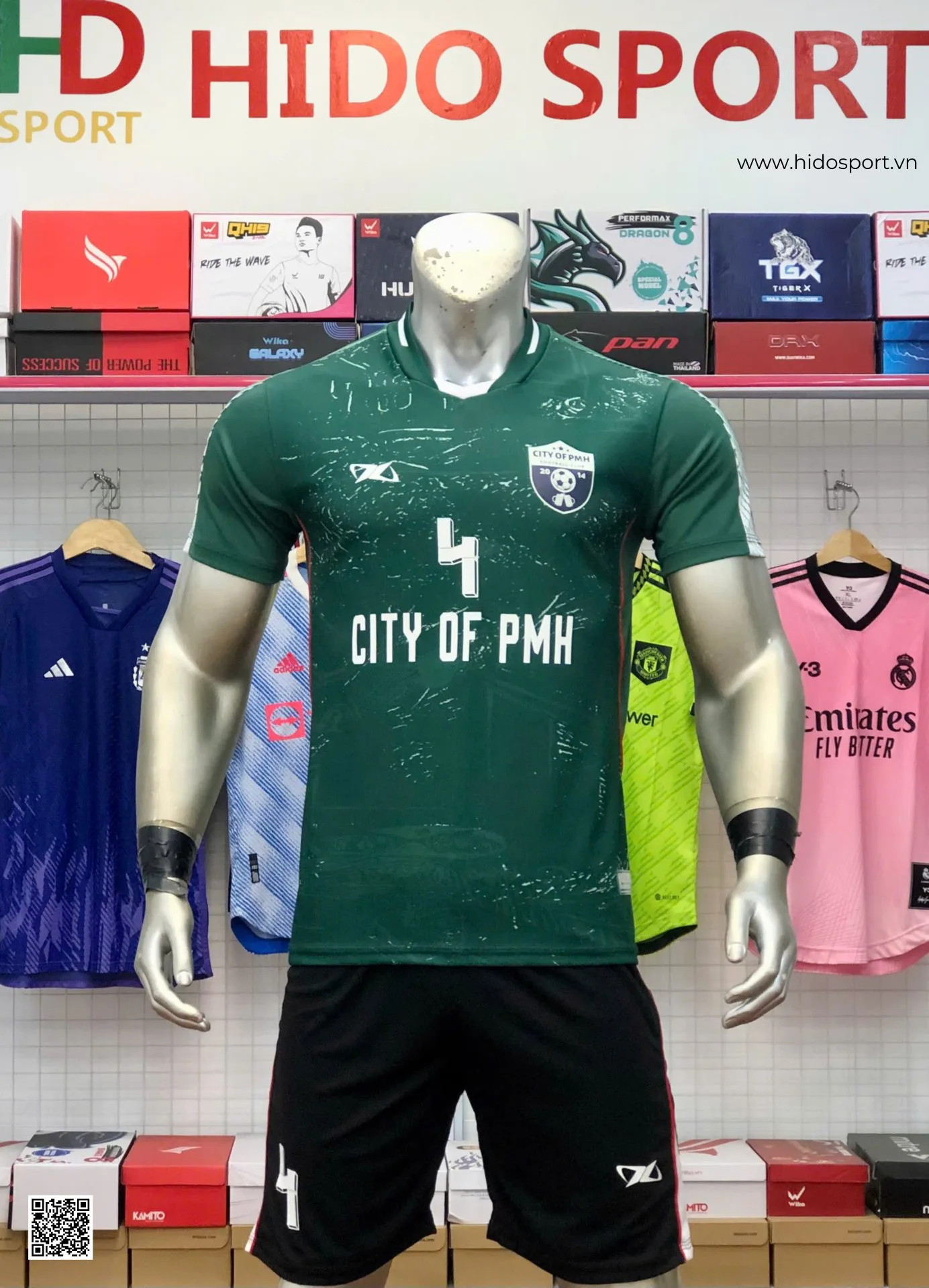 Đồng Phục Thể Thao CITY OF PMH FC 2026 Đặt In Theo Yêu Cầu - HIDO SPORT
