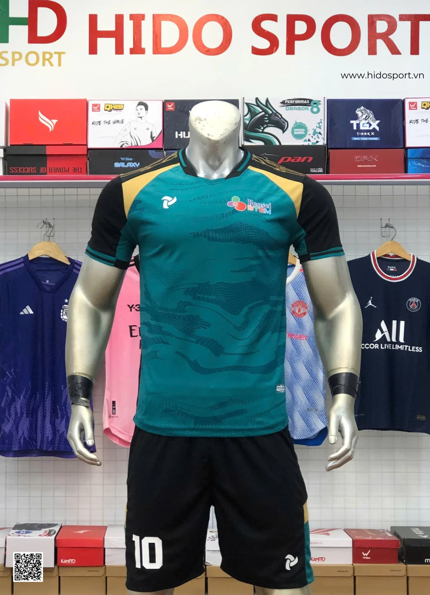 Đồng Phục Thể Thao Công Ty CP Giáo Dục Rensei Stem 2026 Đặt In Theo Yêu Cầu - HIDO SPORT