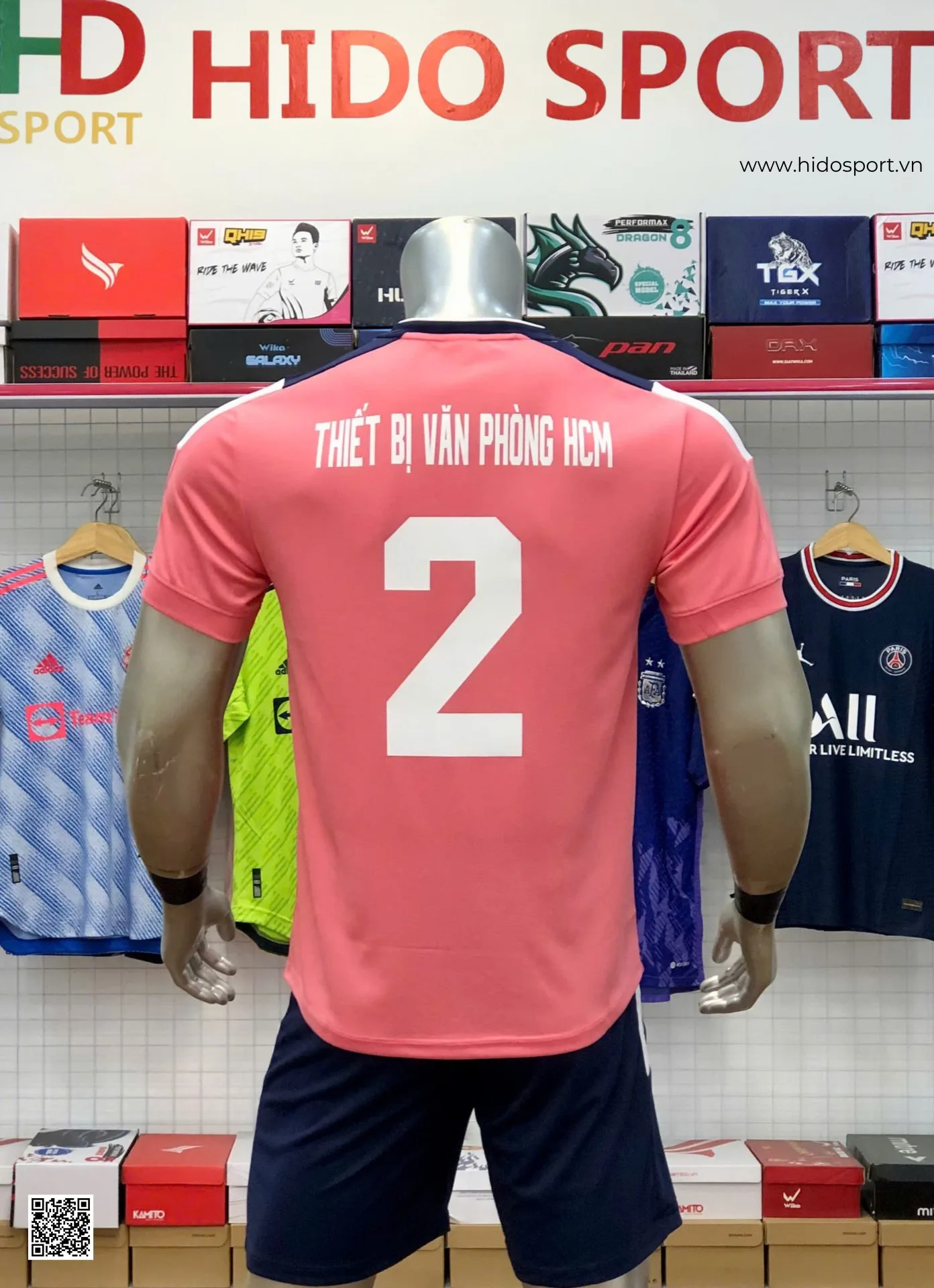 Đồng Phục Thể Thao Thiết Bị Văn Phòng HCM FC 2026 Đặt In Theo Yêu Cầu - 2