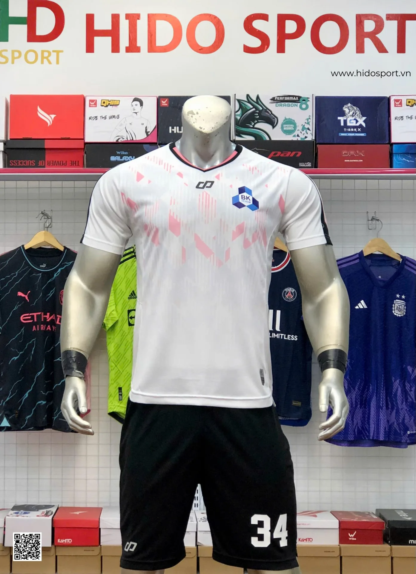 Đồng Phục Thể Thao Trường ĐH Bách Khoa (QLCN OISP-K24) 2026 Đặt In Theo Yêu Cầu - HIDO SPORT