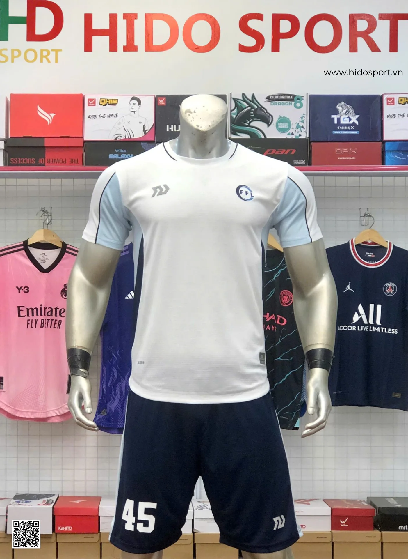 Đồng Phục Thể Thao Trường ĐH Tôn Đức Thắng Khoa Ngoại Ngữ (FFL) 2026 Đặt In Theo Yêu Cầu - HIDO SPORT