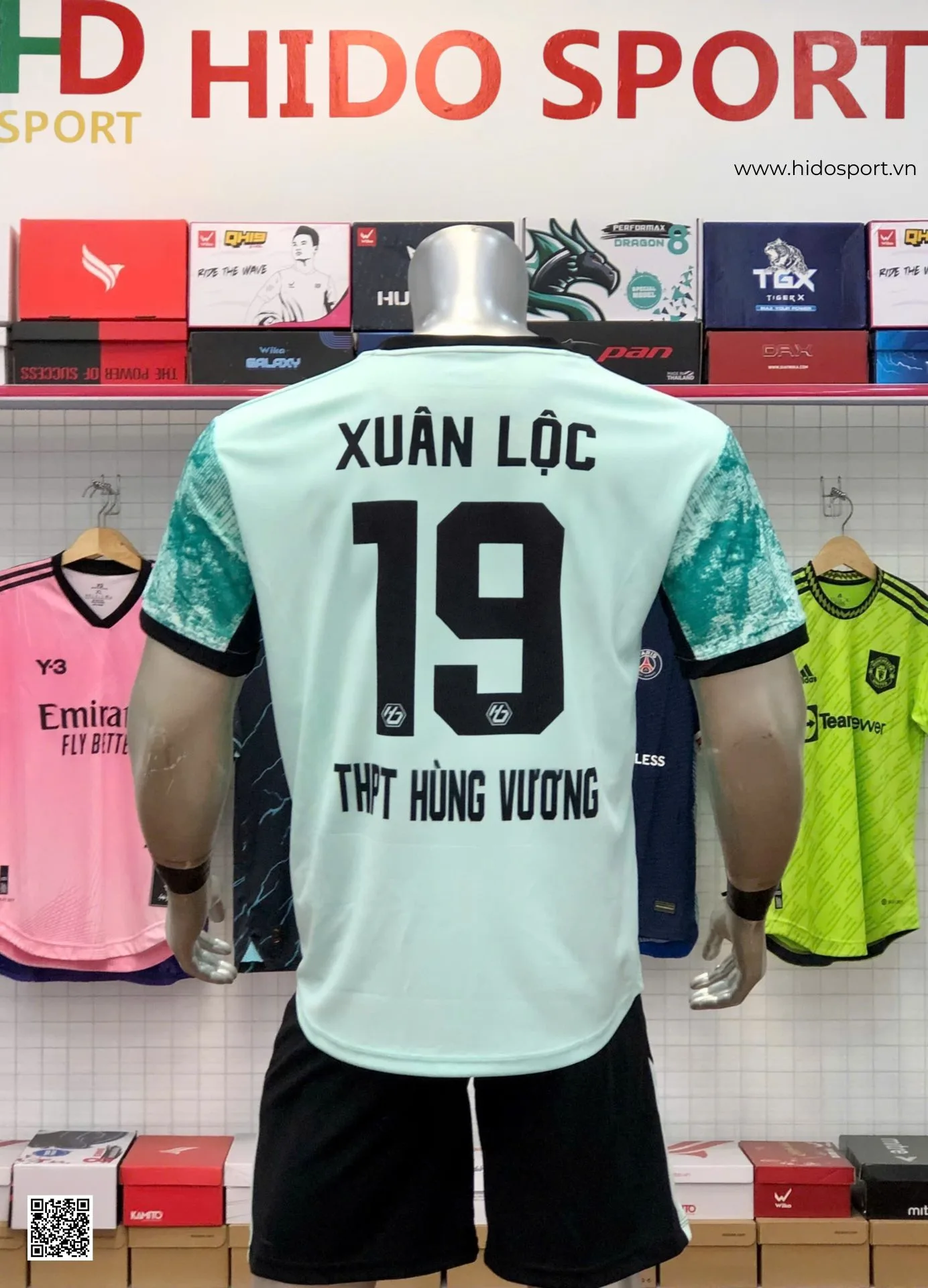 Đồng Phục Thể Thao Trường THPT Hùng Vương 2026 Đặt In Theo Yêu Cầu - 2