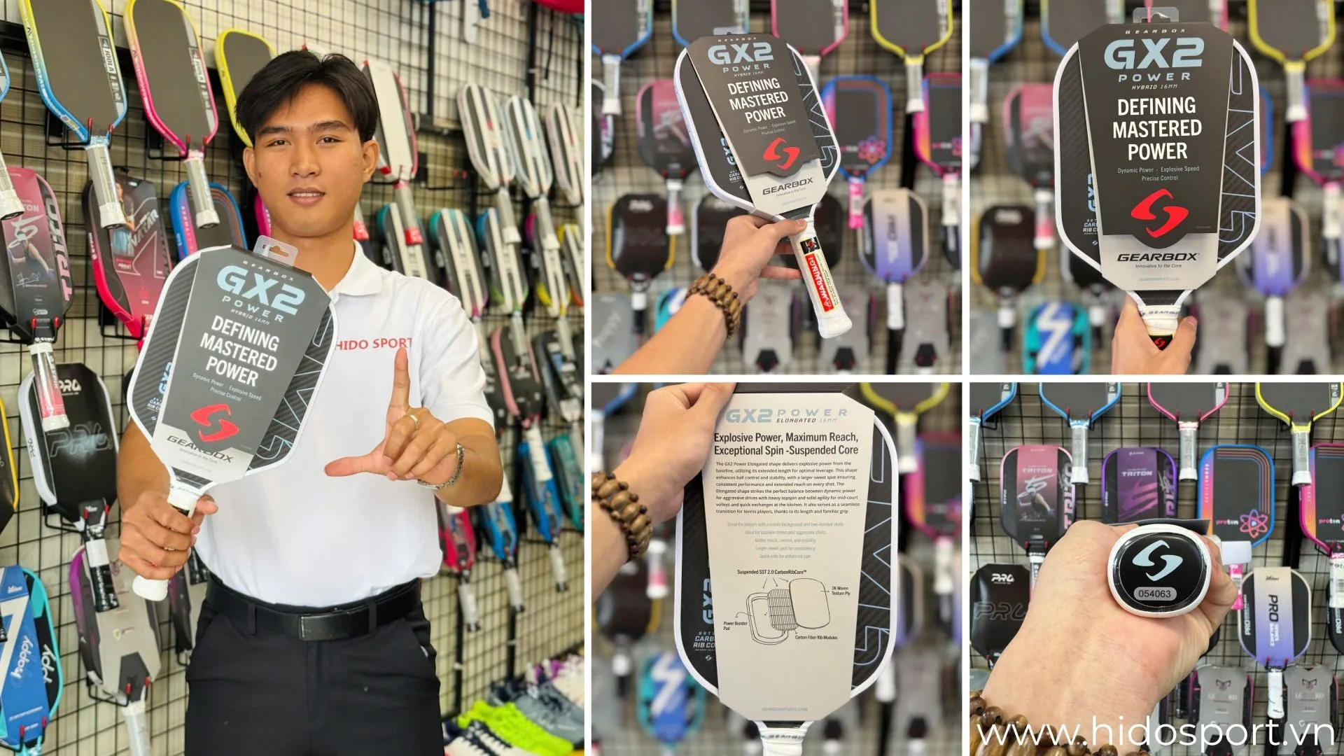 Gearbox Gx2 Power Vot Pickleball