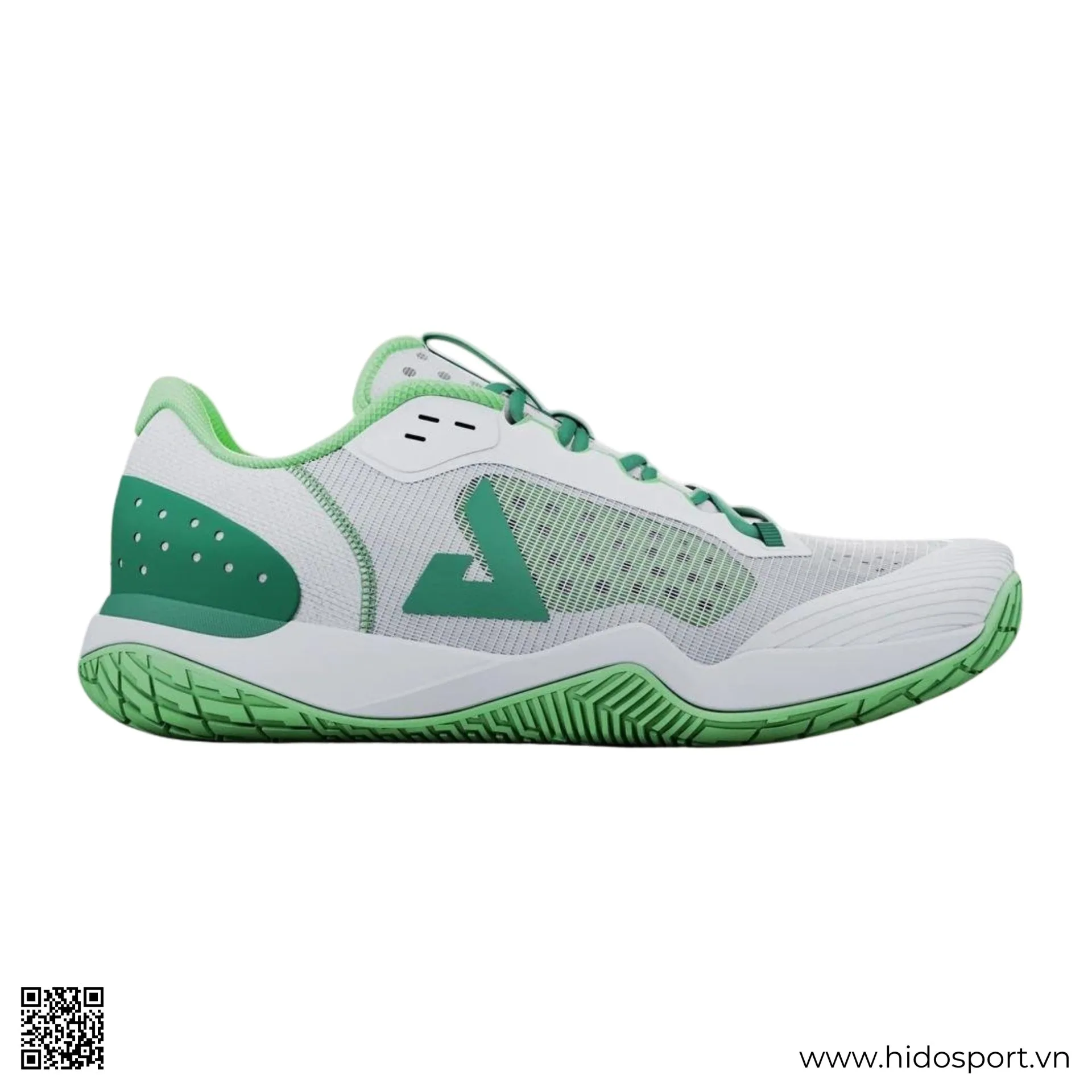 Giày Pickleball Joola R4LLy Chính Hãng - Trắng Xanh Lá