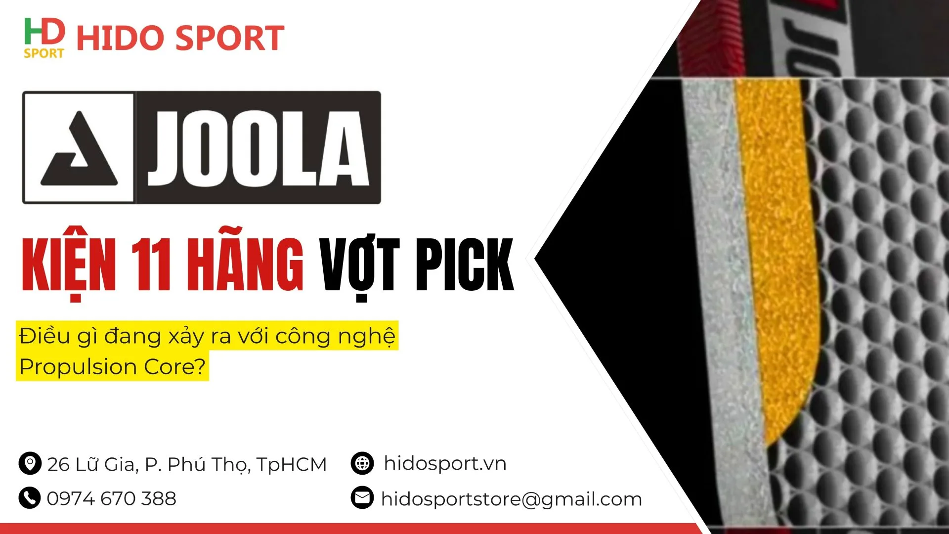 Joola Kien 11 Hang Vot Pickleball Hinh 01