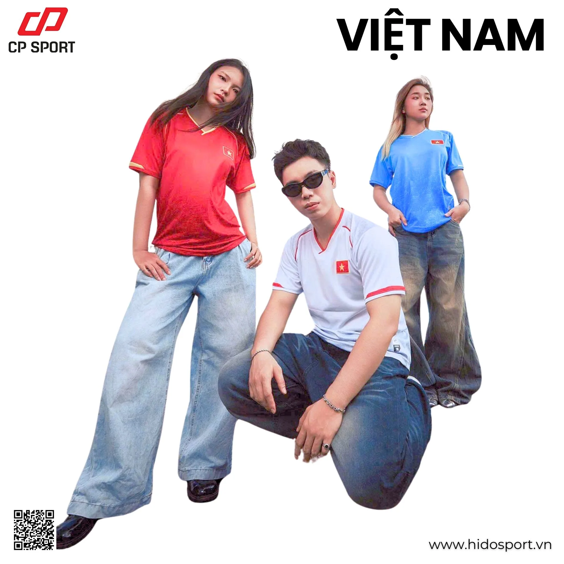 Quần Áo Bóng Đá CP Việt Nam 2026 Chính Hãng - Phiên Bản Kỷ Niệm 30/4 - HIDO SPORT