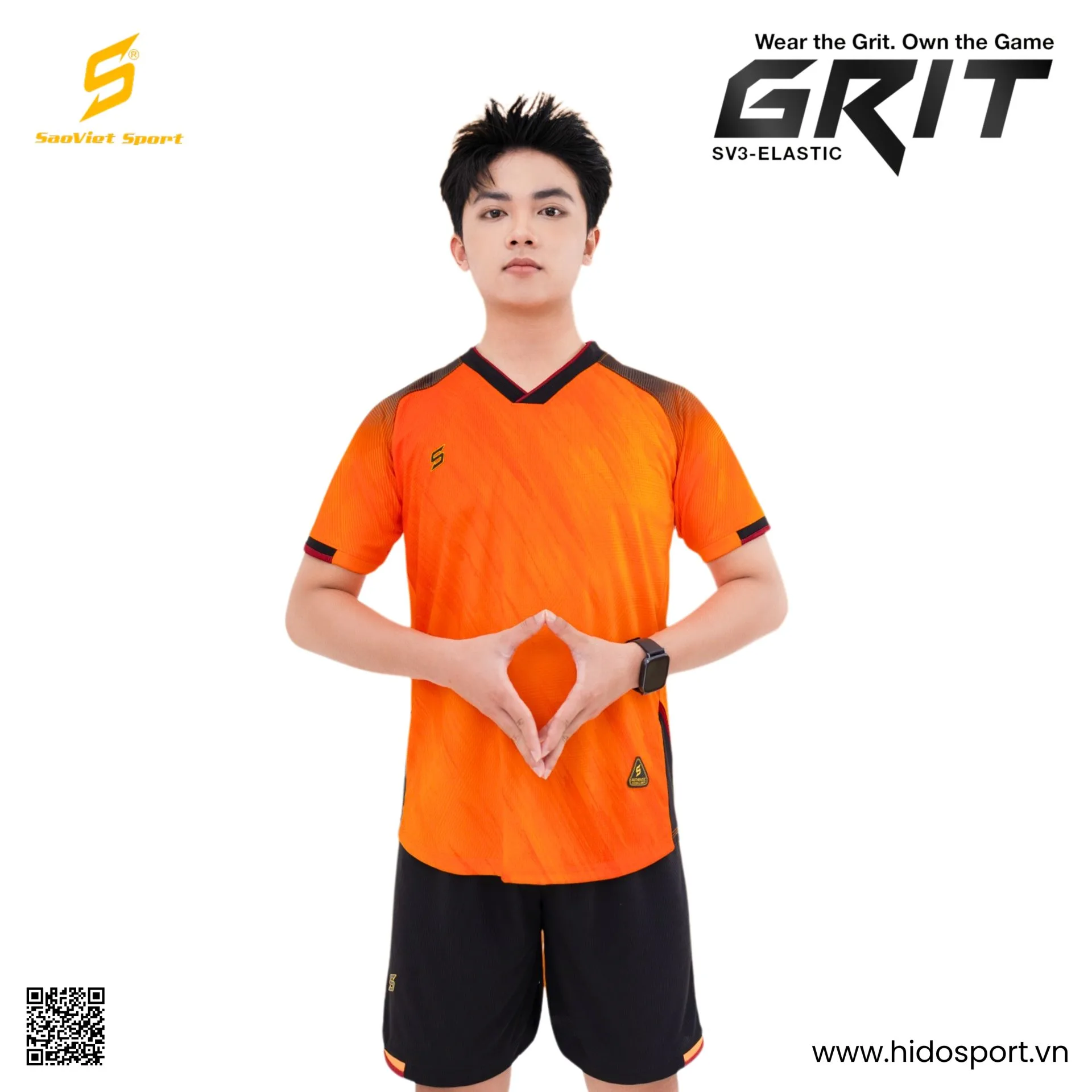 Quần Áo Bóng Đá Thiết Kế Chính Hãng Sao Việt Grit - HIDO SPORT